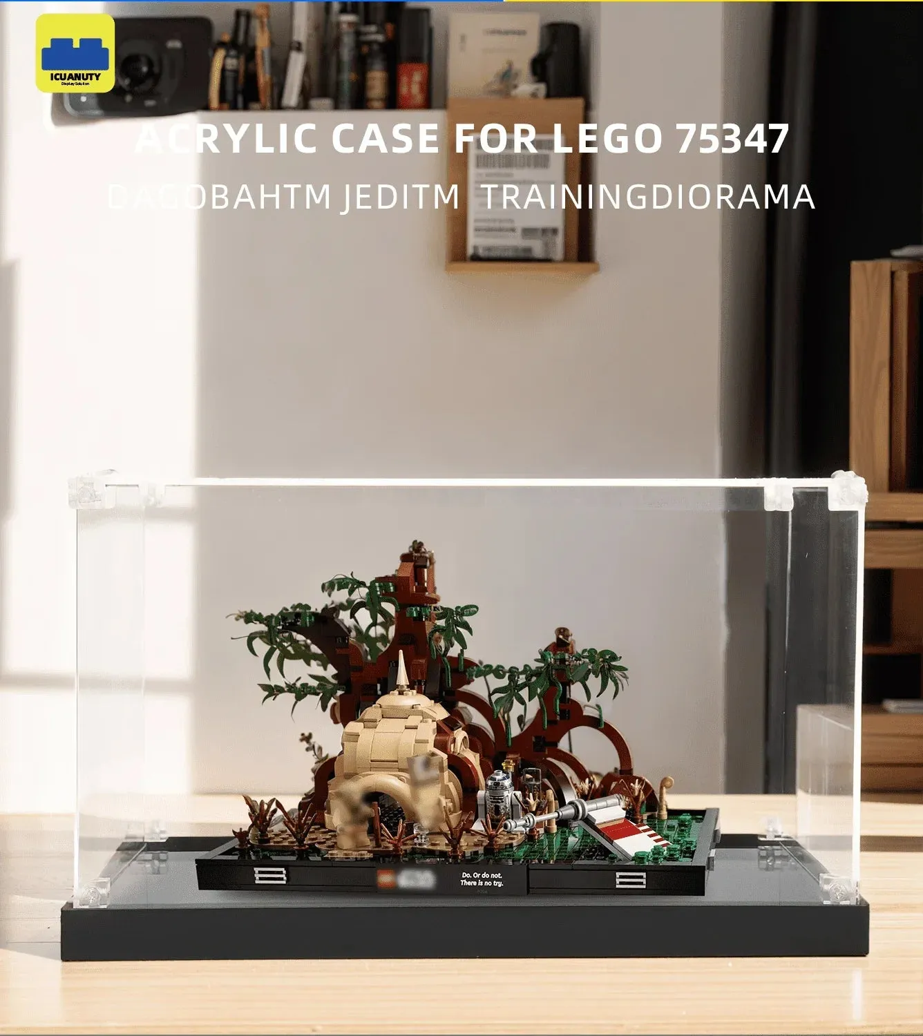 Gablota ekspozycyjna do Lego Star Wars Dagobah Jedi Training Diorama 75330 — 3
