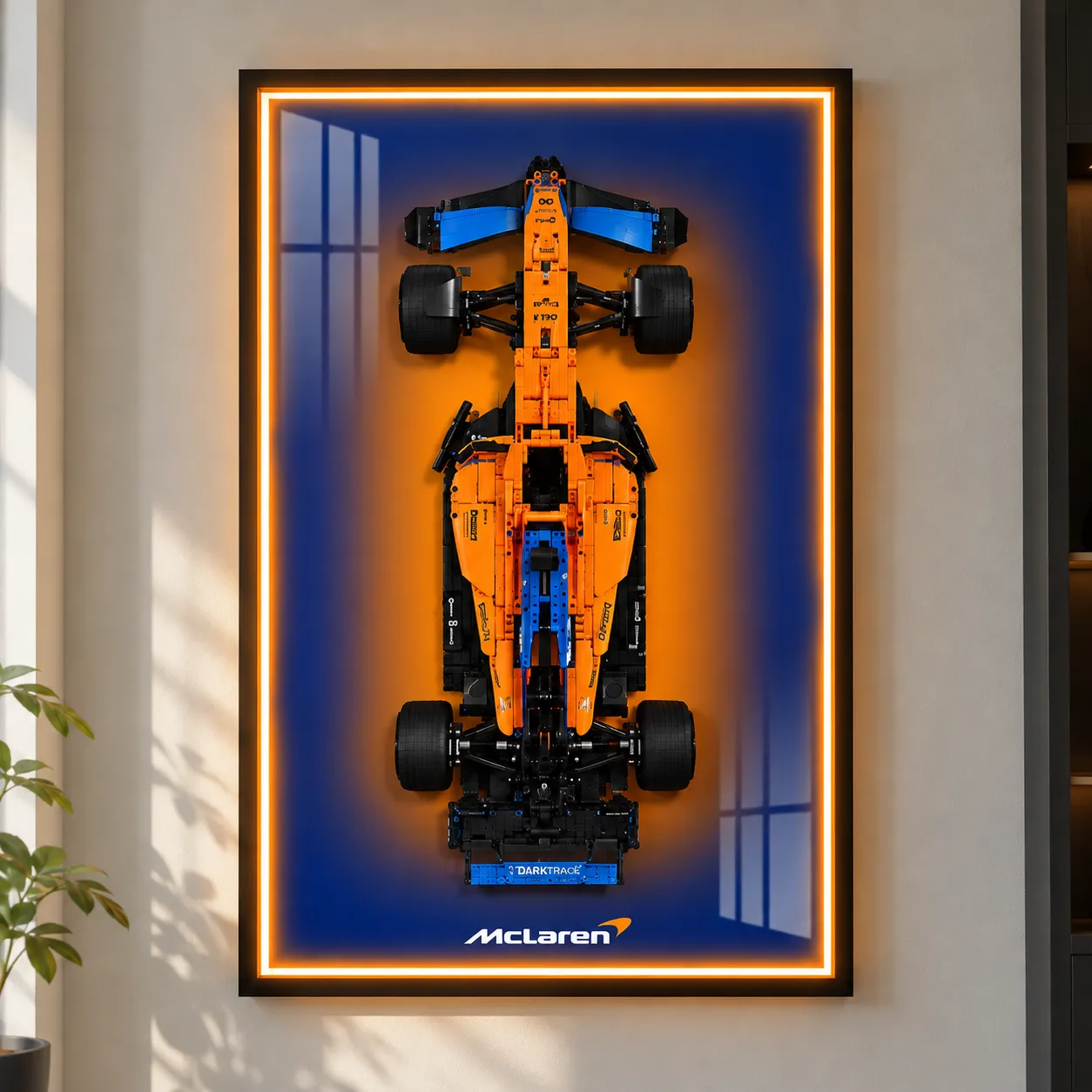 Wand-Displayrahmen für LEGO® Technic™ McLaren Formula 1™ Race Car 42141