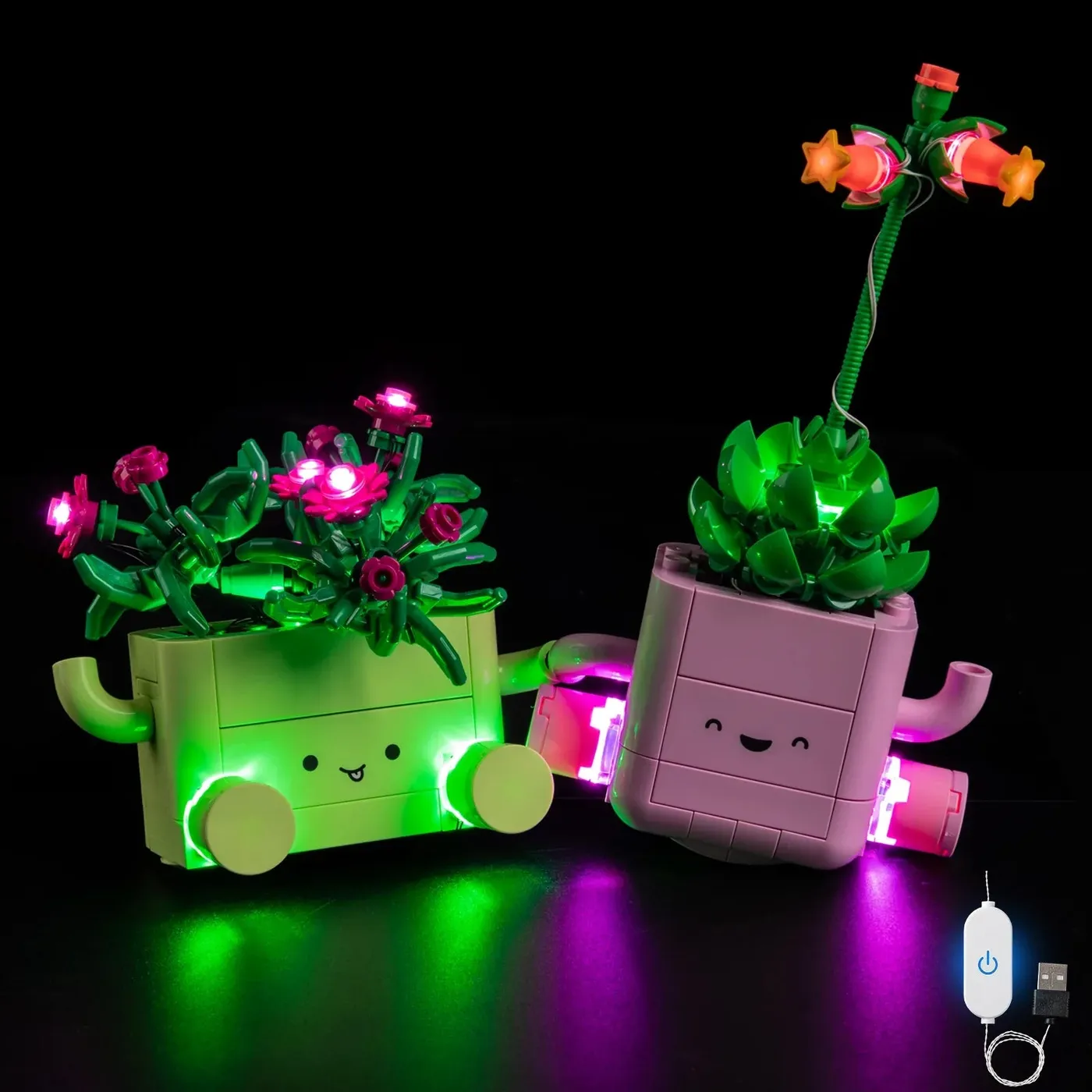 Premium Light Kit Compatible with LEGO Botanicals Rocking Plants 11506 — 4