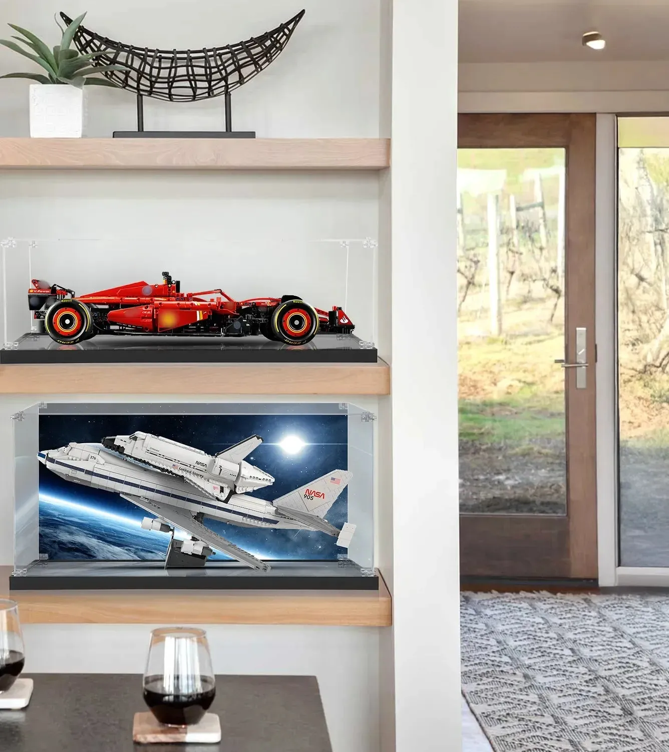 Vitrine für LEGO® Icons Shuttle Carrier Aircraft 10360 — 7
