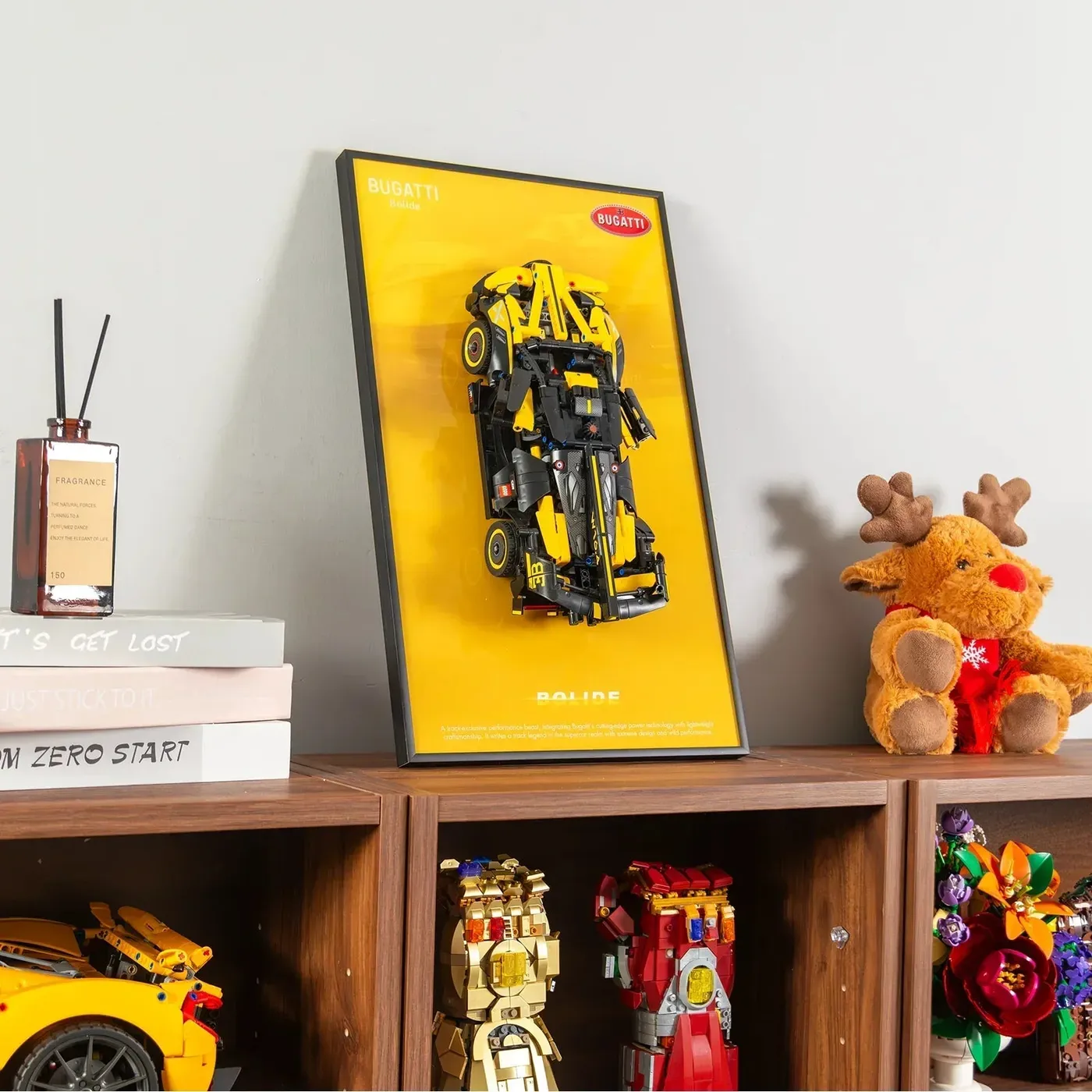 Wall Frame for LEGO Technic Bugatti Bolide 42151 — 3