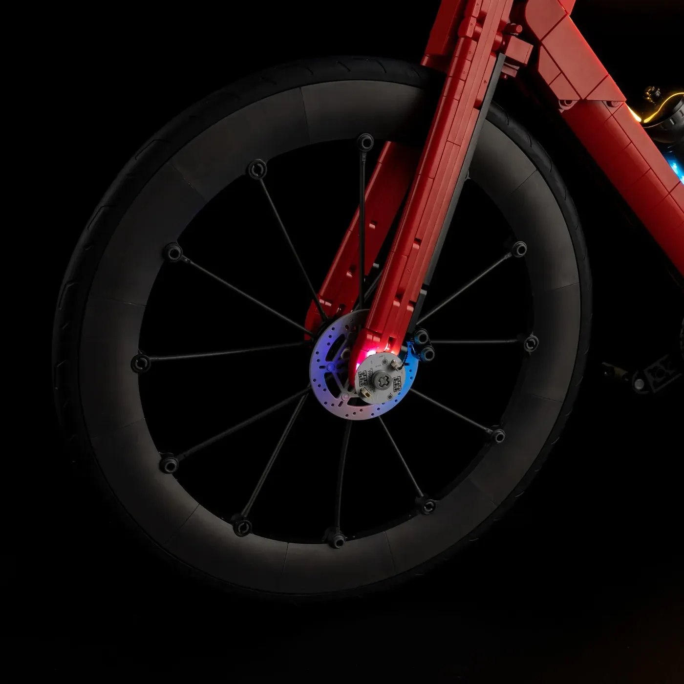 Premium-Beleuchtungsset kompatibel mit LEGO® Icons Road Bike 11380 — 33