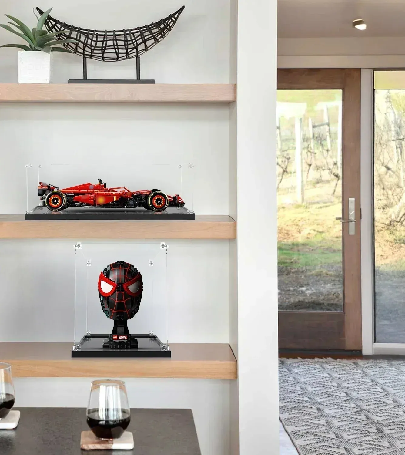 Display Case for LEGO® Marvel Miles Morales' Mask 76329 — 7