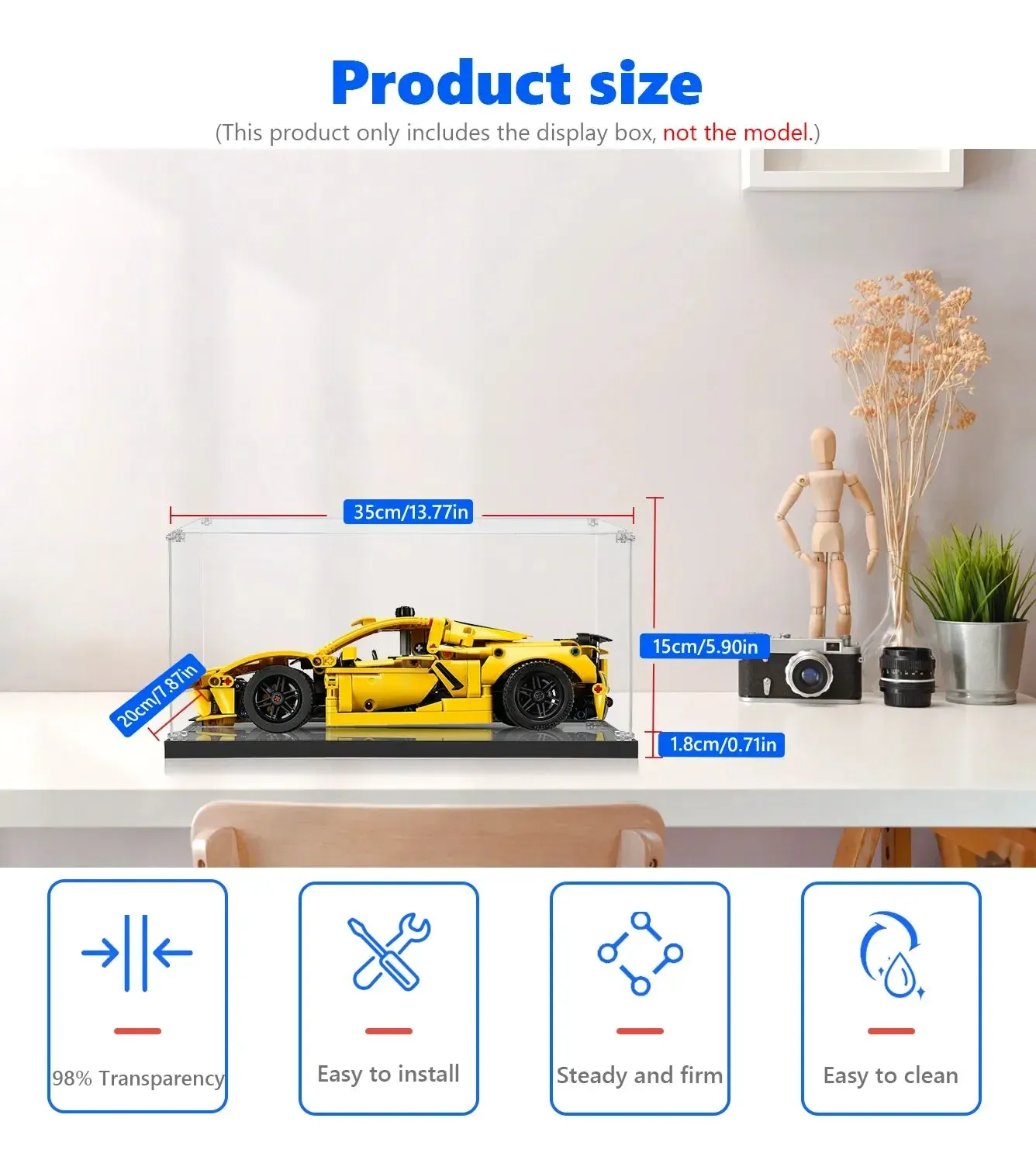 Monter för LEGO Technic™ Chevrolet Corvette Stingray 42205 — 5