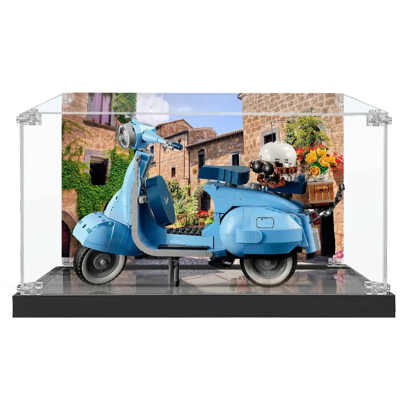 Display case for LEGO® Icons Vespa 125 10298 — 3
