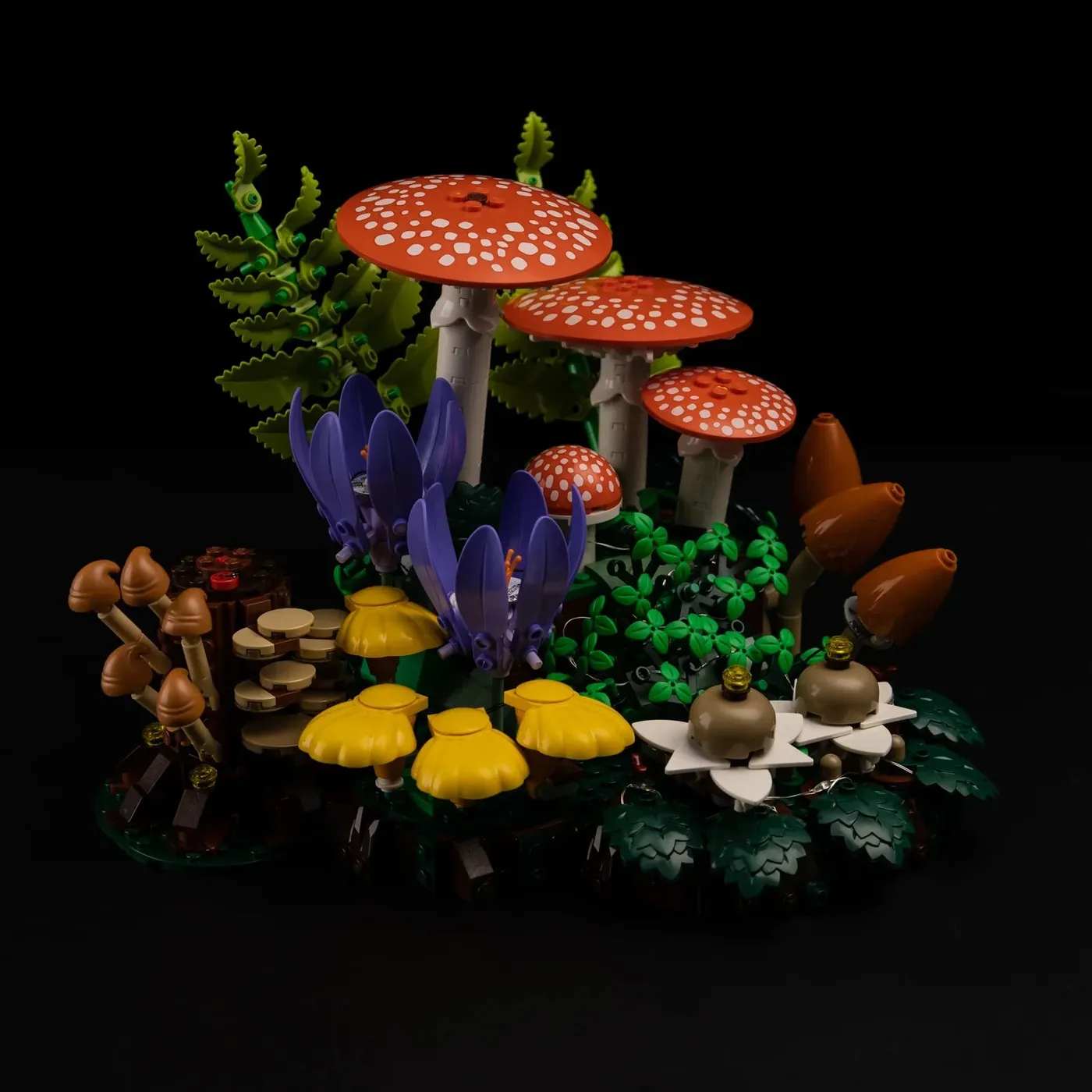 Premium Light Kit Compatible with LEGO Botanicals Woodland Mushrooms 11505 — 2