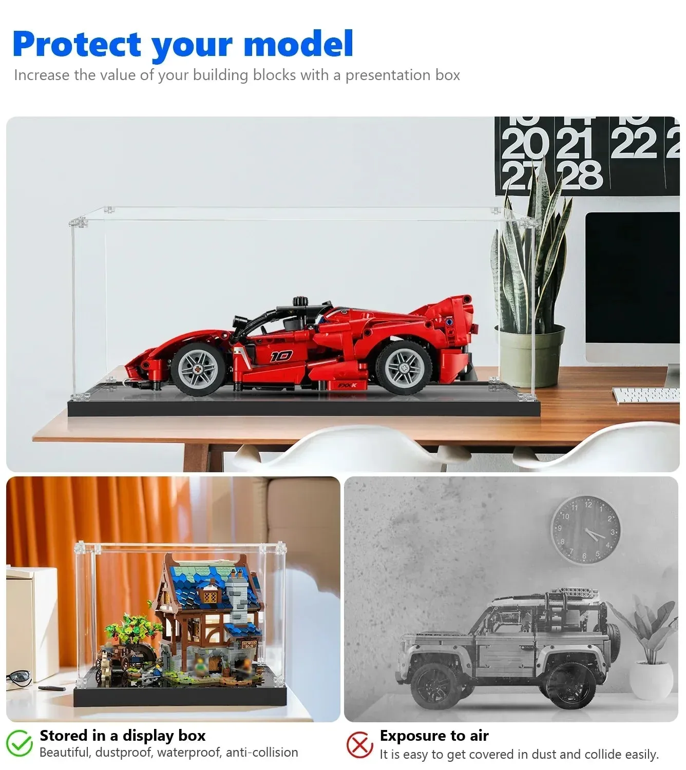 Gablota ekspozycyjna do LEGO® Technic™ Ferrari FXX K 42212 — 5