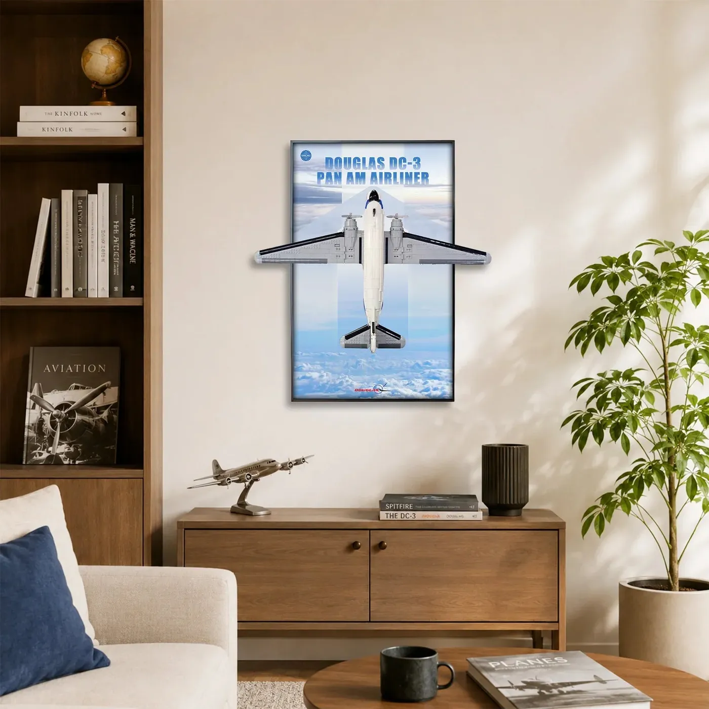 Sieninis eksponavimo rėmas LEGO LEGO® Icons Douglas™ DC-3™ PAN AM® Airliner 11378 — 2