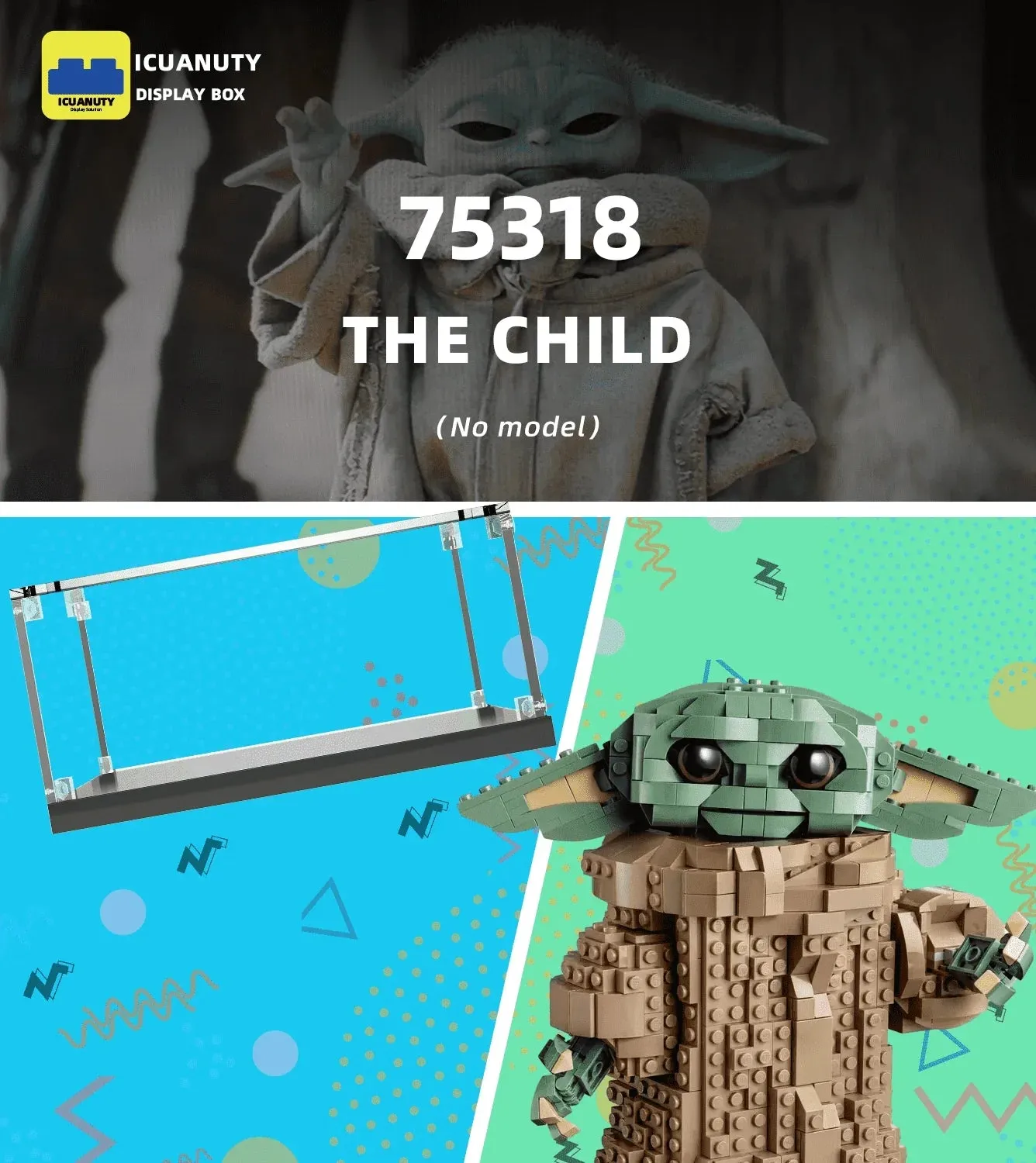 Eksponavimo dėžė LEGO Star Wars: The Mandalorian The Child 75318 — 4