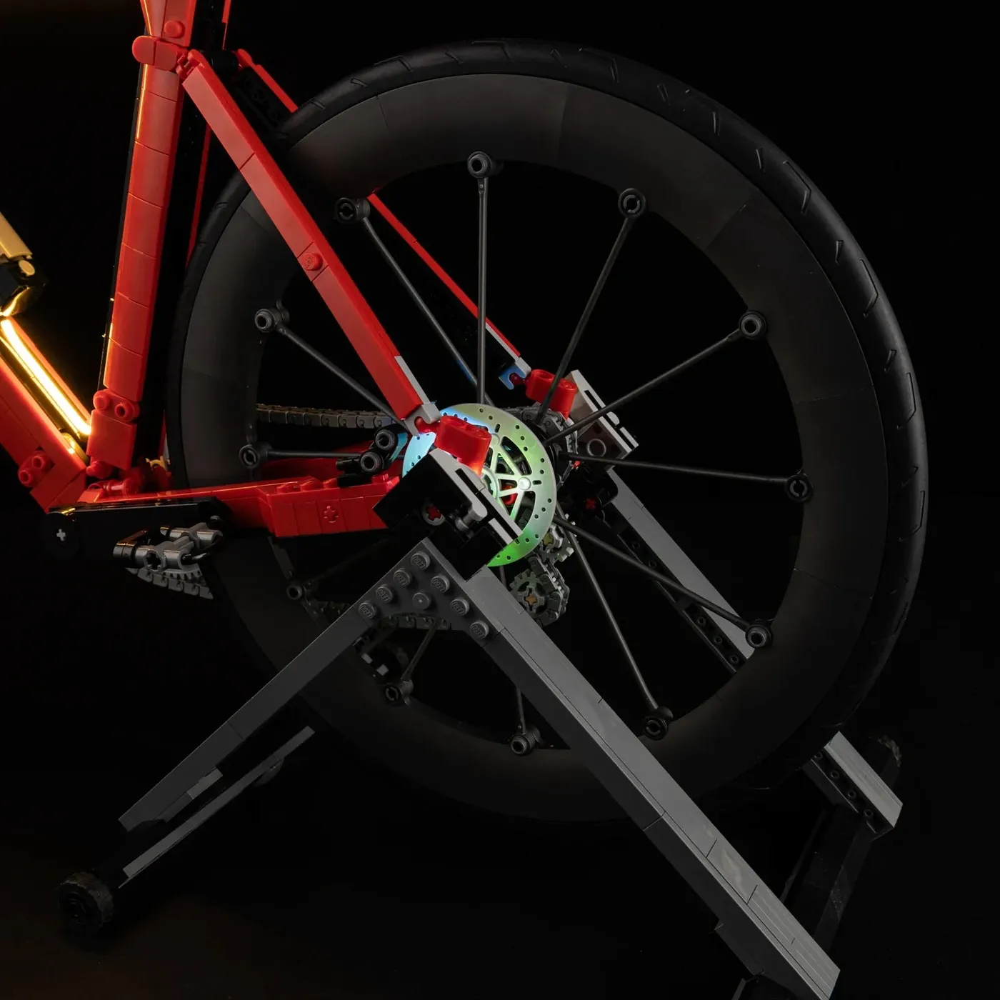 Premium-Beleuchtungsset kompatibel mit LEGO® Icons Road Bike 11380 — 37