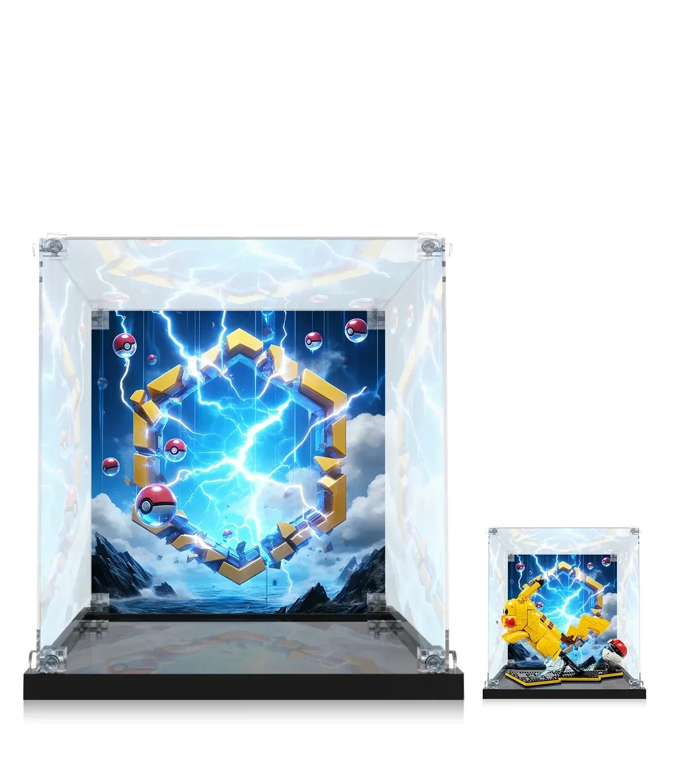 Monter för LEGO® Pokémon 72152 Pikachu Poké Ball och Zimomo Art Toys — 2