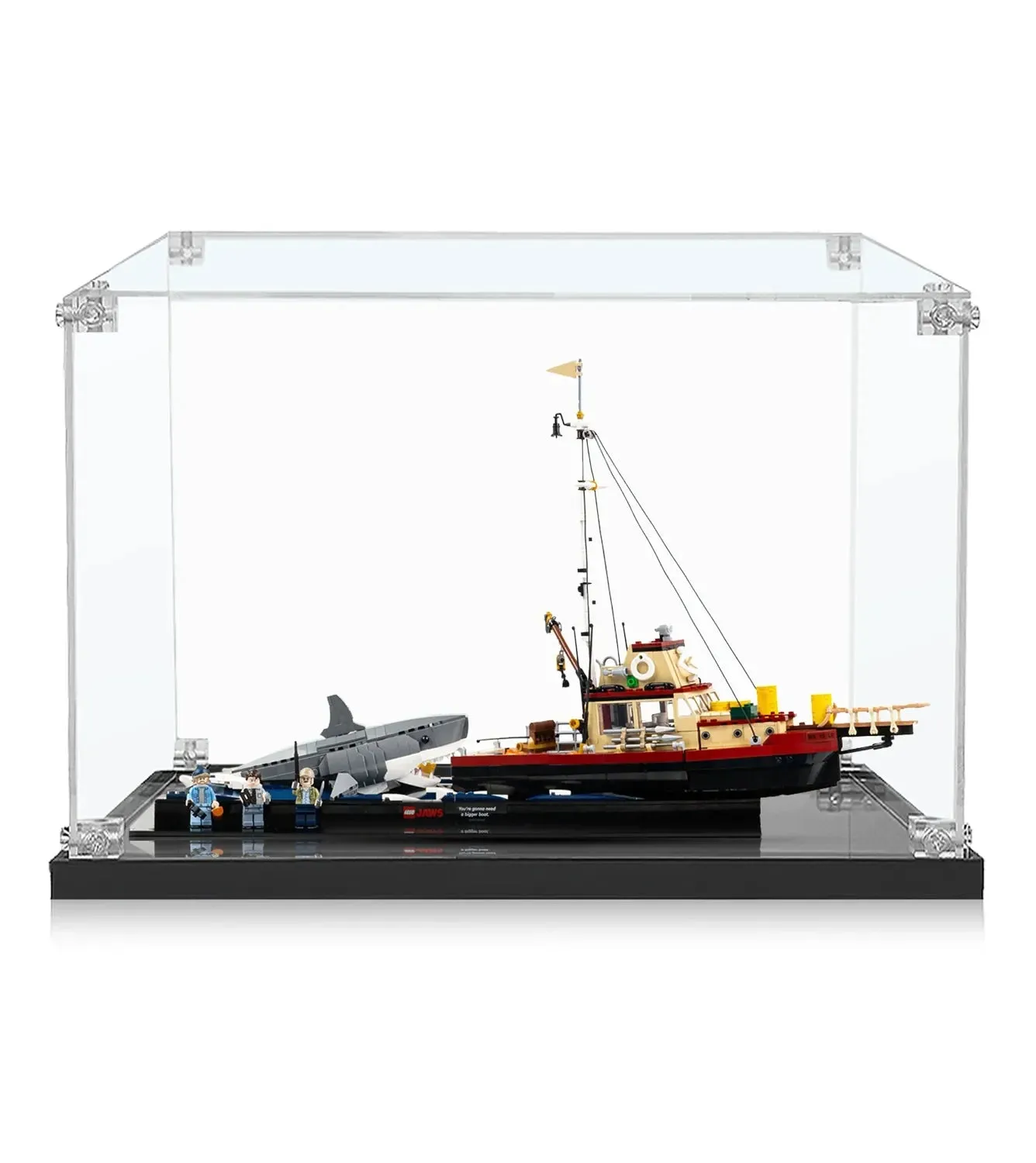 Vitrine für LEGO Ideas Jaws 21350