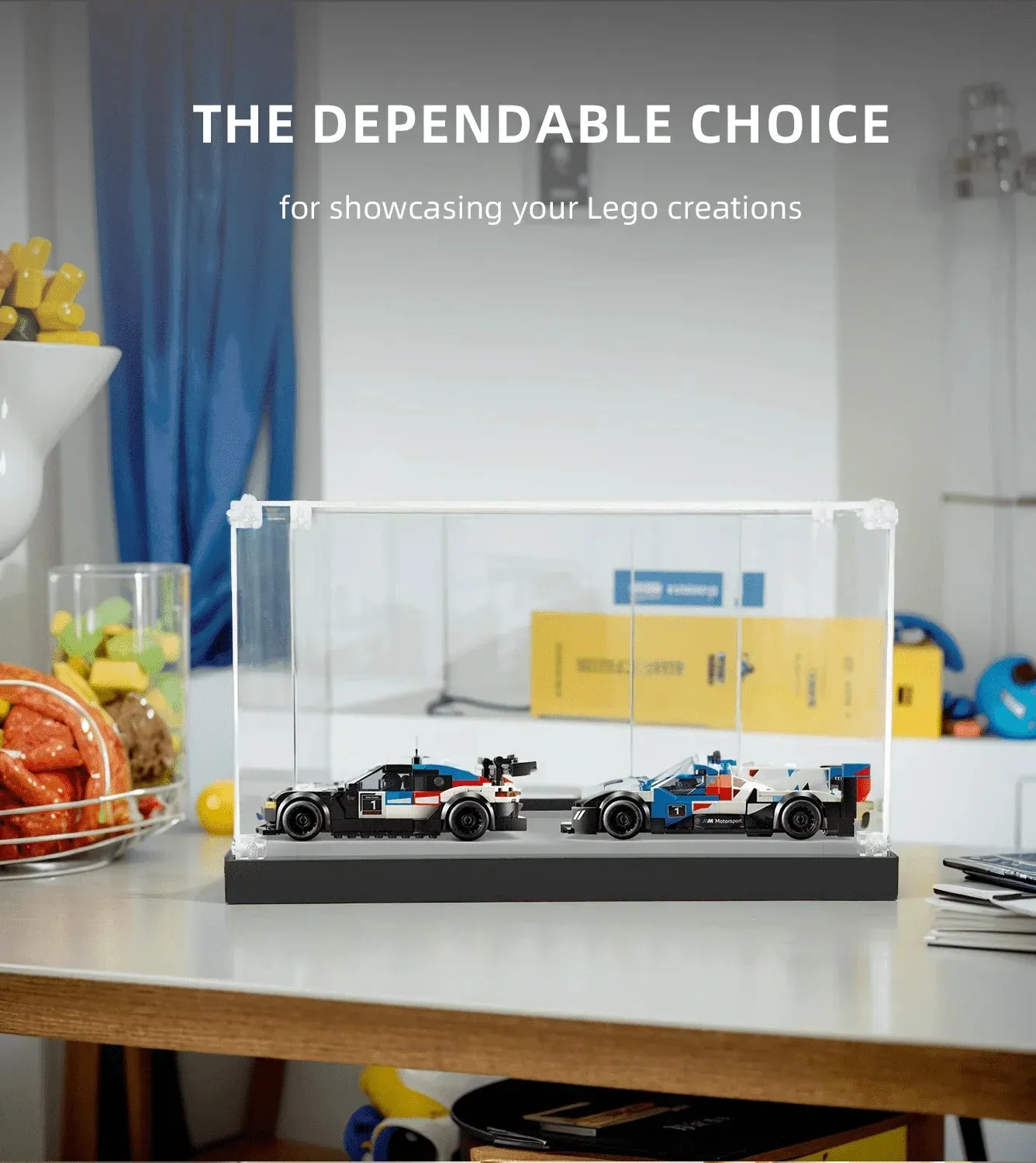 Eksponavimo dėžė LEGO BMW M4 GT3 & BMW M Hybrid V8 76922 — 3