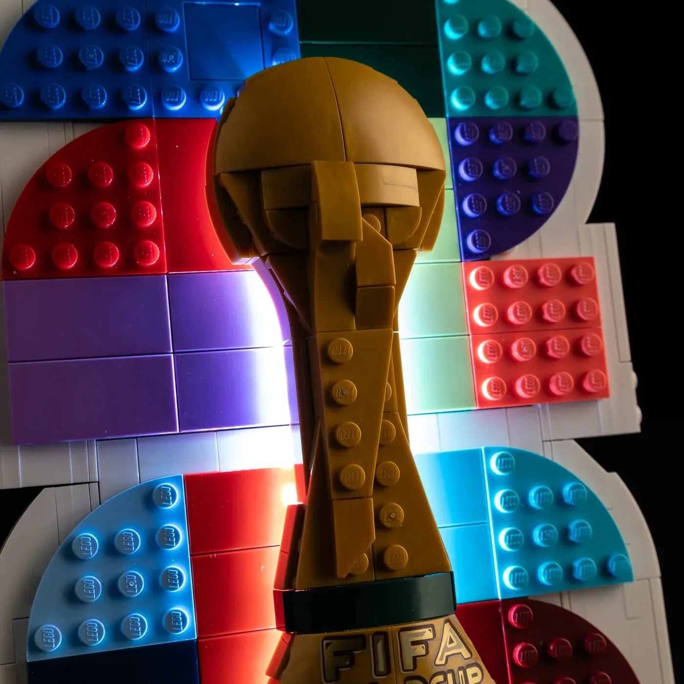 Premium Light Kit Compatible with LEGO® Editions FIFA World Cup 2026™ Official Emblem 43032 — 21