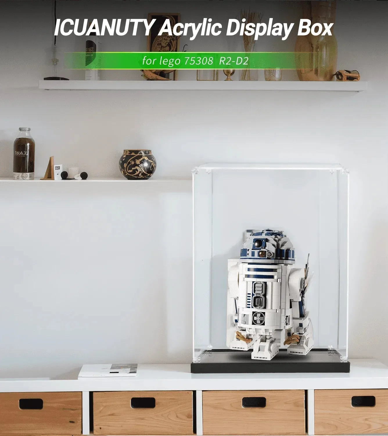 Eksponavimo dėžė LEGO Star Wars R2-D2 75308 — 3