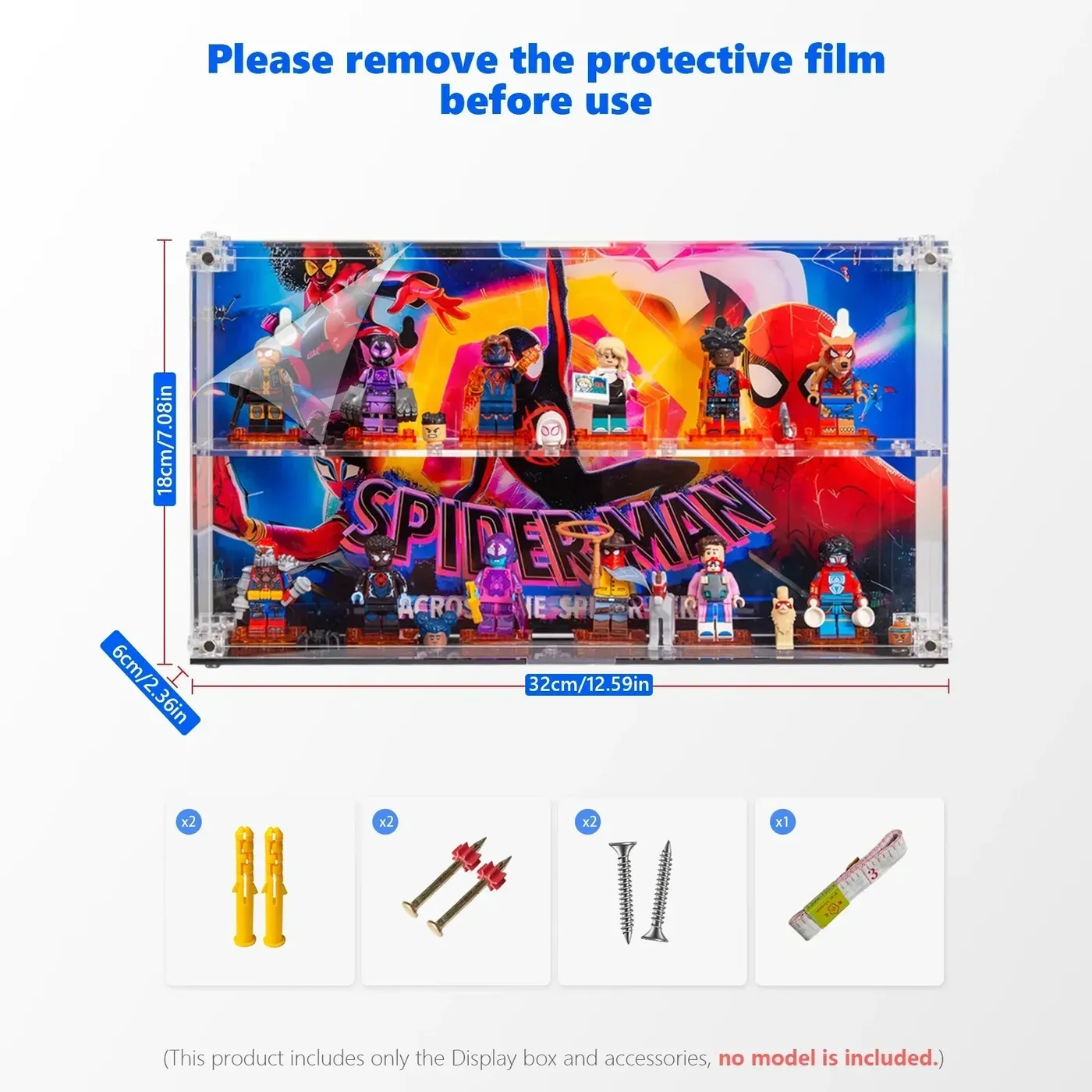 Eksponavimo dėžė LEGO Marvel Spider-Man minifigūrėlėms 71050 — 8