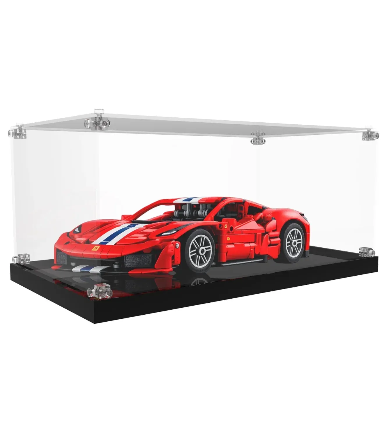 Vitrine für LEGO Technic™ Ferrari 488 Pista Car 42235 — 11