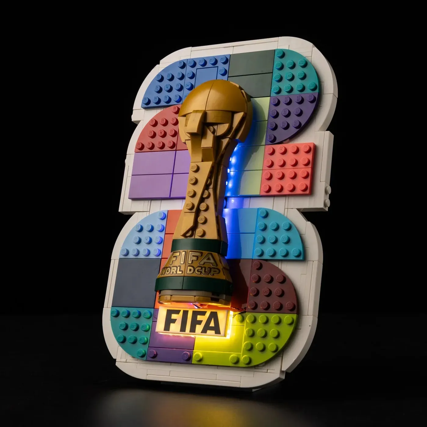 Premium Light Kit Compatible with LEGO® Editions FIFA World Cup 2026™ Official Emblem 43032 — 2