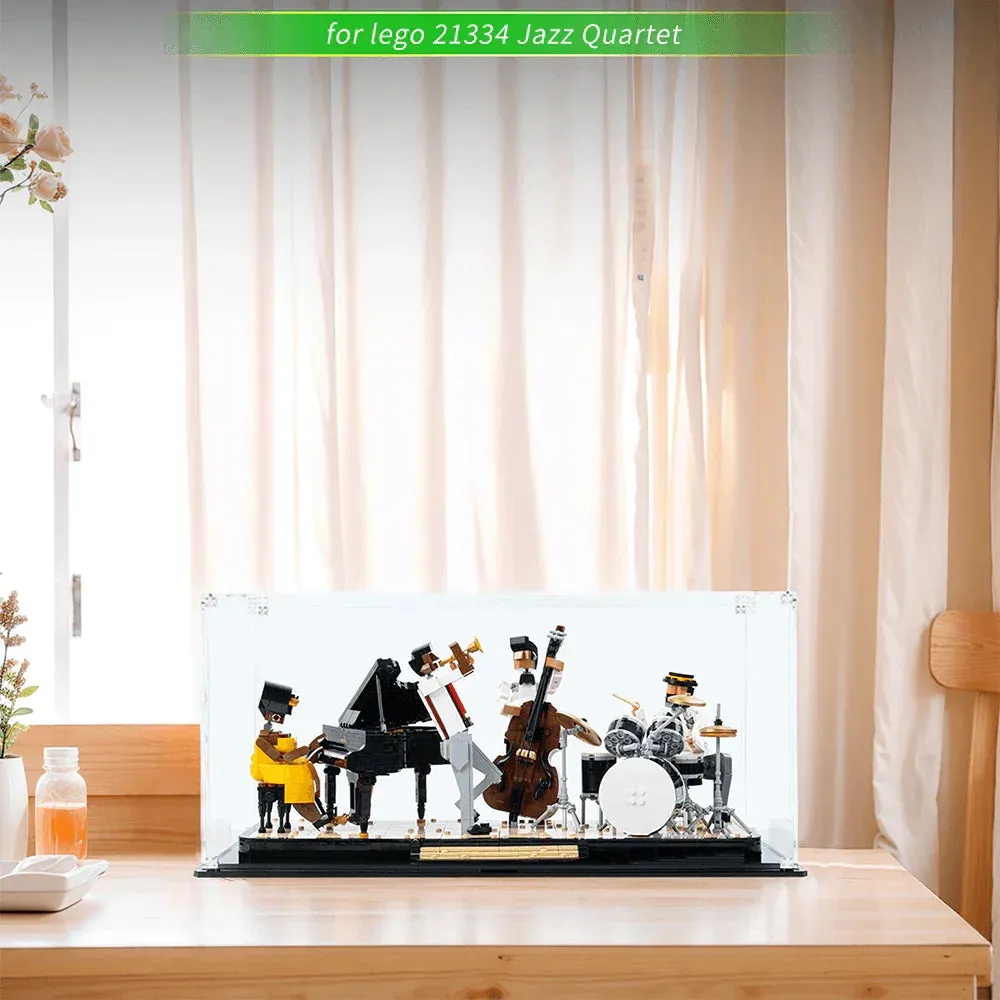 Vitrine für LEGO 21334 Ideas Jazz Quartet — 3
