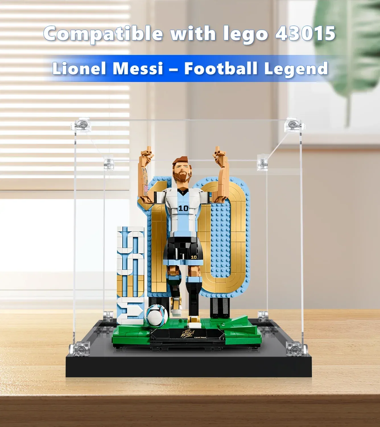 Vitrine für LEGO® Lionel Messi – Soccer Legend 43015 — 10