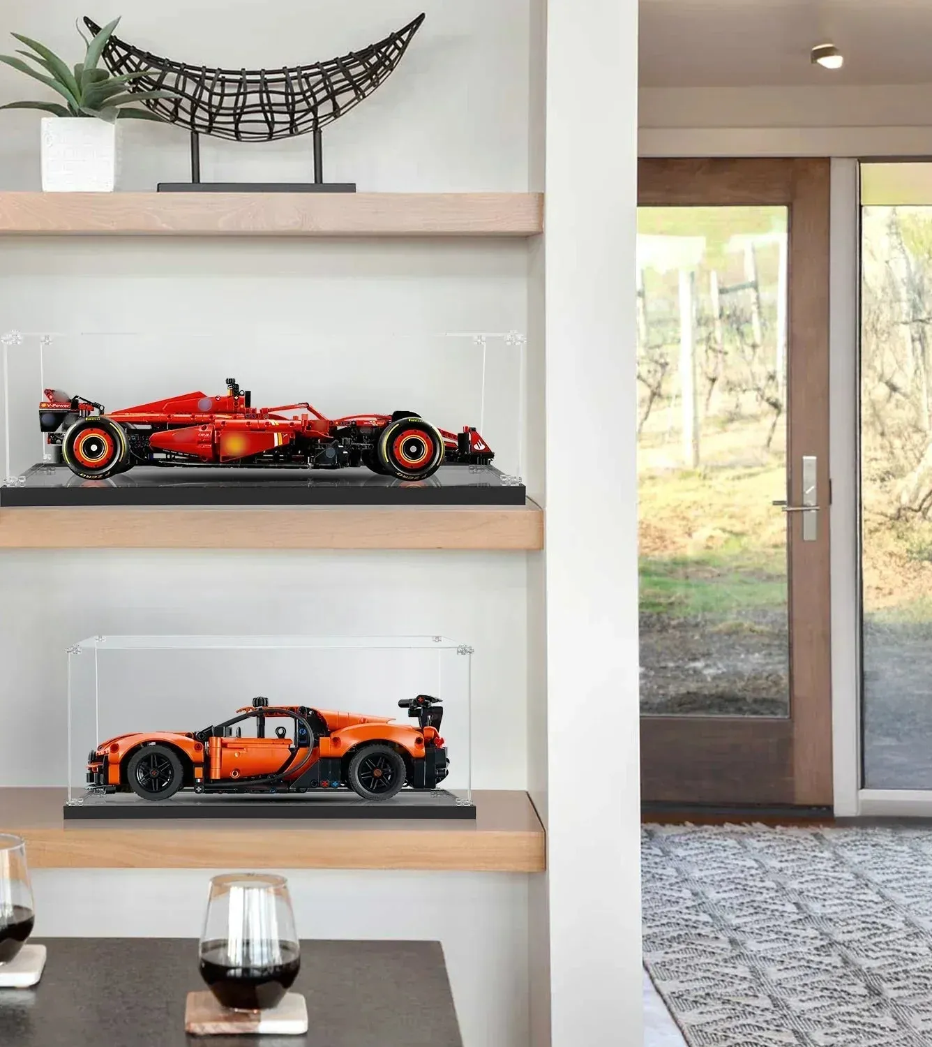 Display Case For LEGO Technic Bugatti Chiron Pur Sport Hypercar 42222 — 7