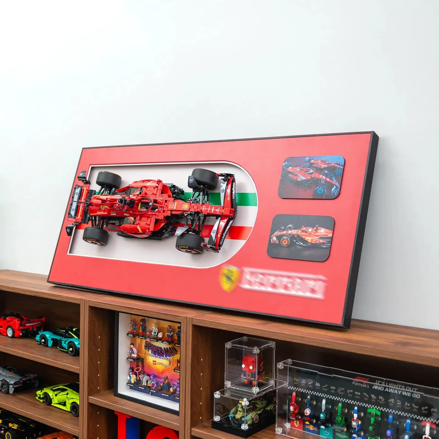 Wand-Display-Kollektion für LEGO Technic™ F1 Rennwagen 42206 42207 42171 42141 — 14