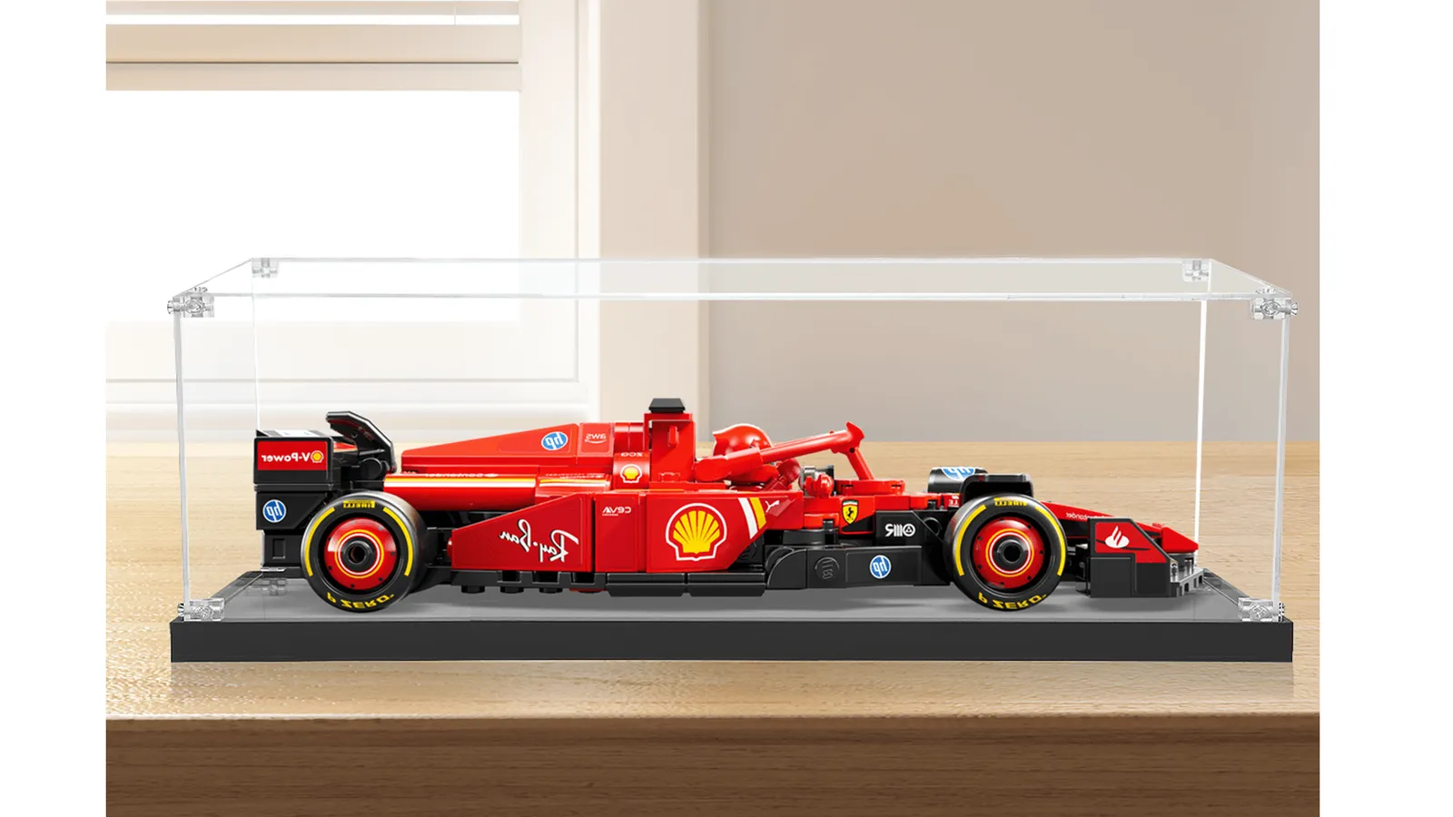 Display Case for the LEGO Ferrari SF-24 (1:32 Scale)