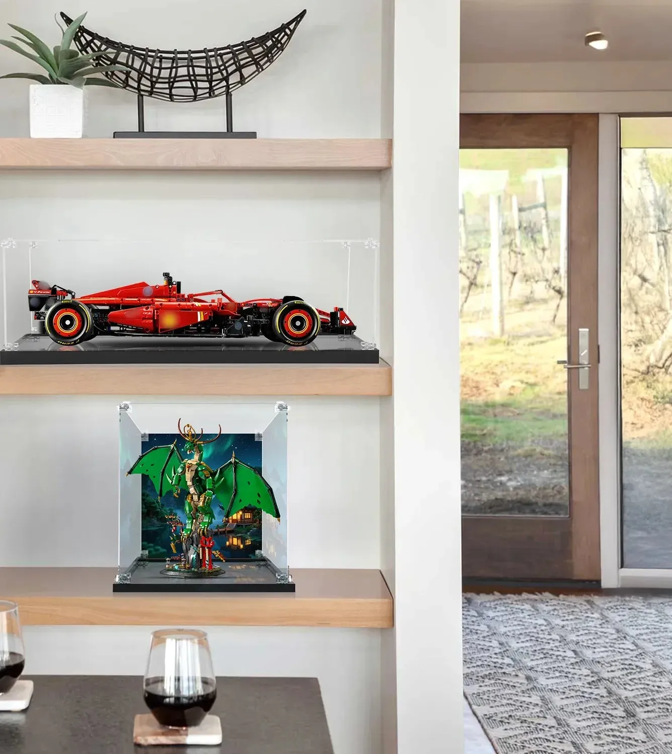 Display case for LEGO® NINJAGO® The Guardian Dragon 71847 — 7