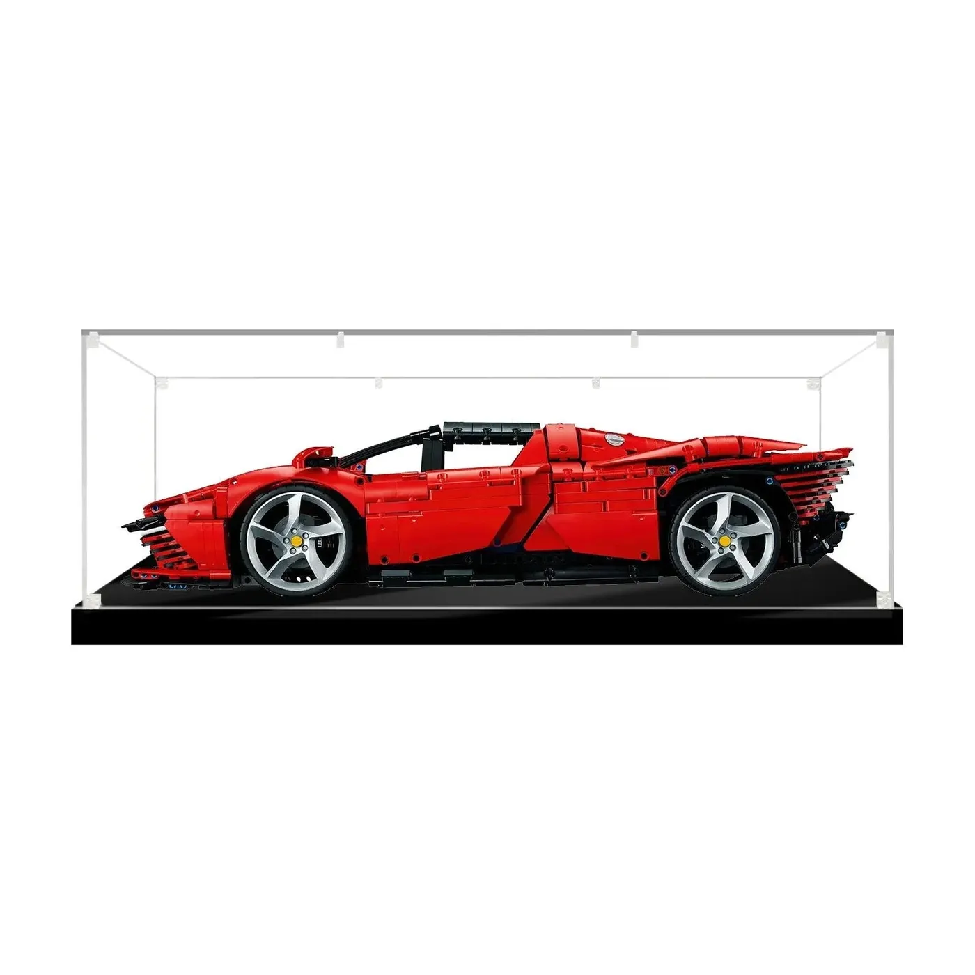 Acryl-Vitrine für LEGO Automodelle im Maßstab 1:8: 42083 42096 42125 42056 42115 42172 — 8
