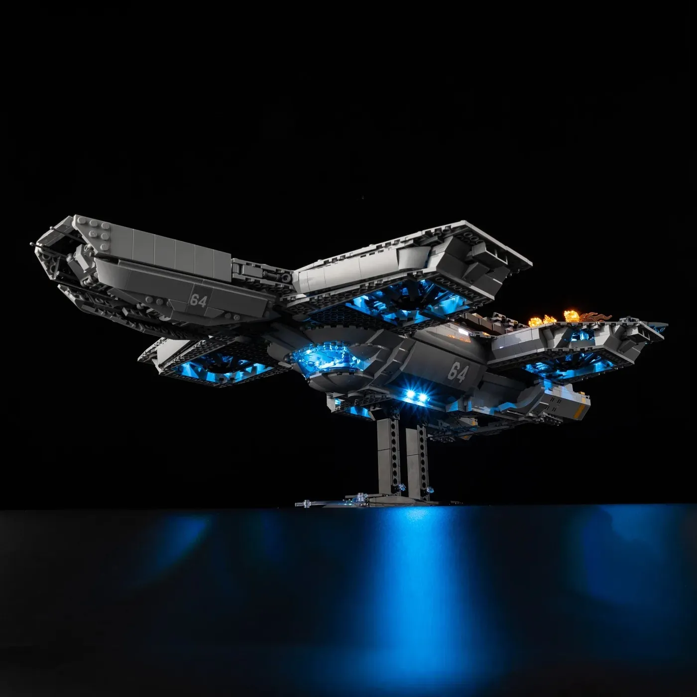Premium Light Kit Compatible with LEGO Marvel S.H.I.E.L.D. Helicarrier 76354 — 14
