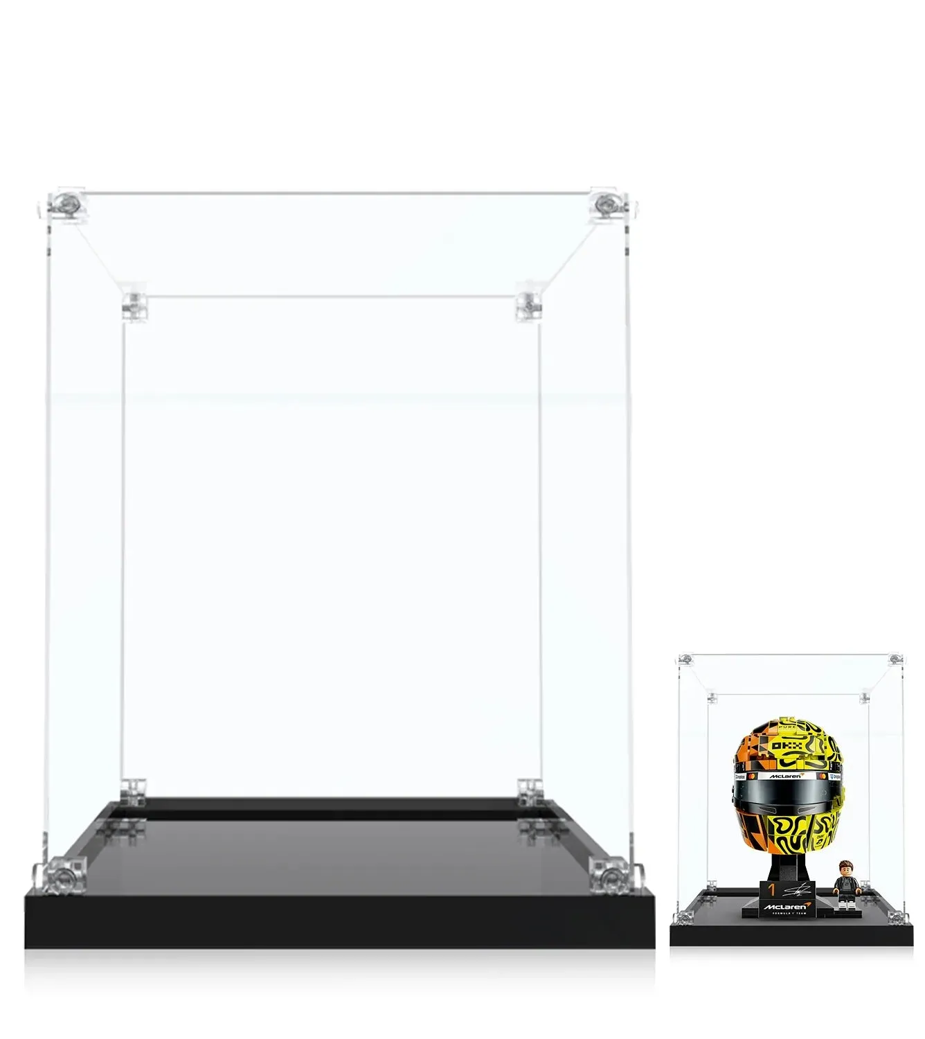 Display Case for LEGO® Editions McLaren Mastercard F1® Team Lando Norris Helmet 43023 — 7