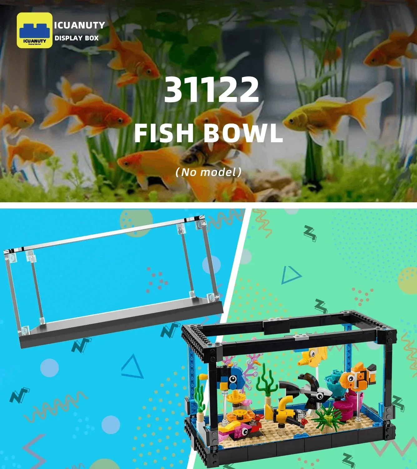 Monter för Lego Creator Fish Tank 31122 — 7