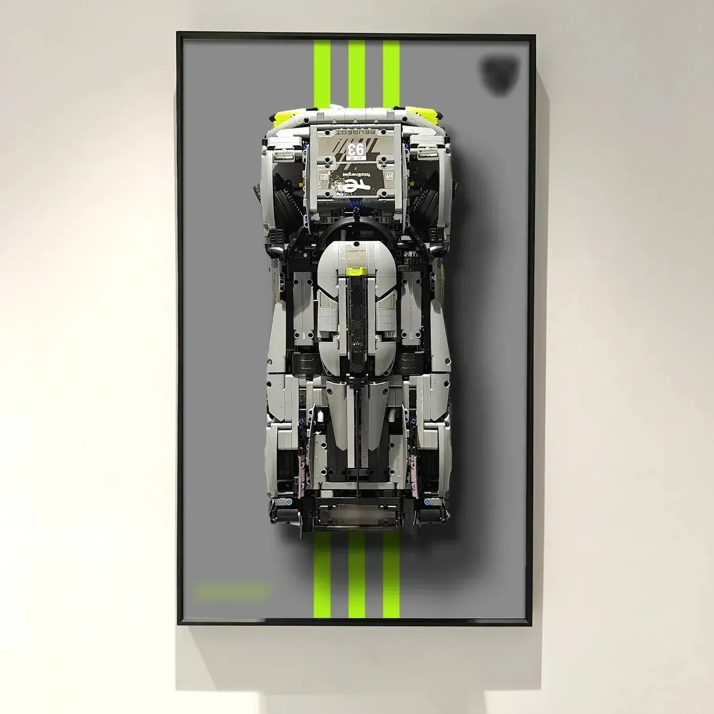 [Seria Line] Ramka ekspozycyjna na ścianę do superaut LEGO Technic — 15