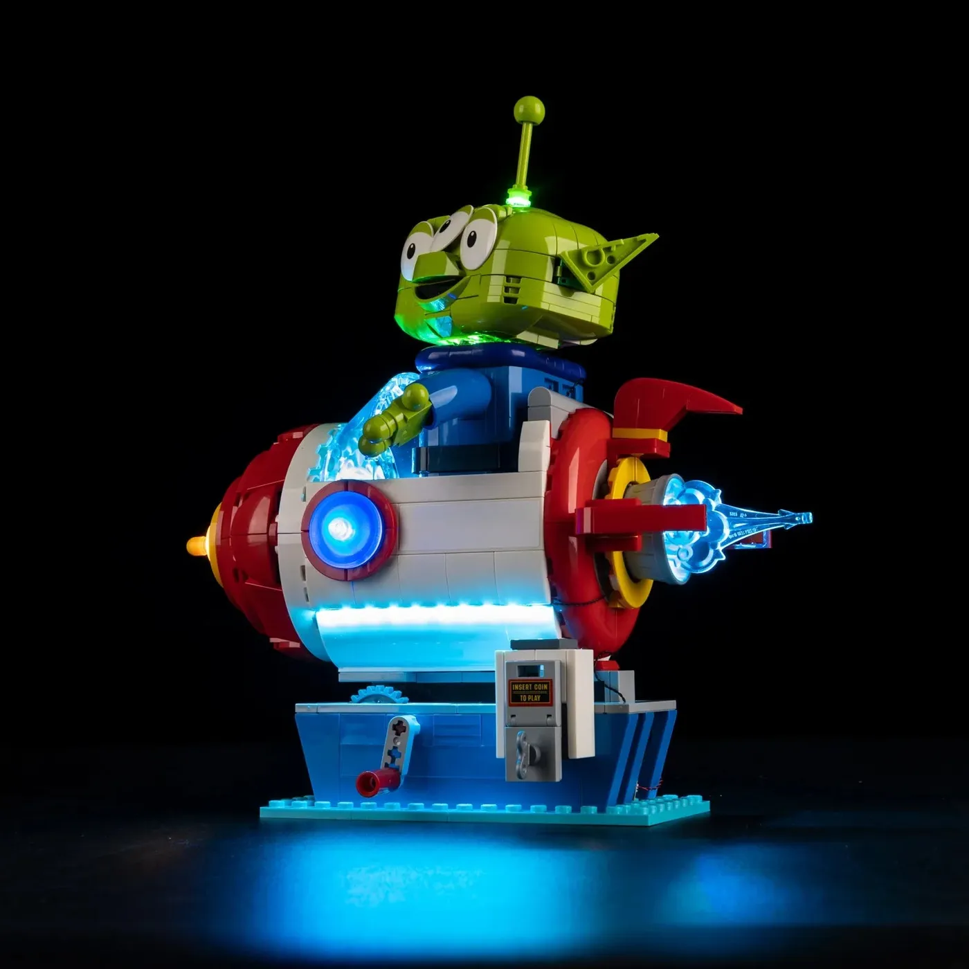Premium-belysningskit kompatibelt med LEGO® Disney™ Alien with Pizza Planet Rocket Ride 43307 — 9