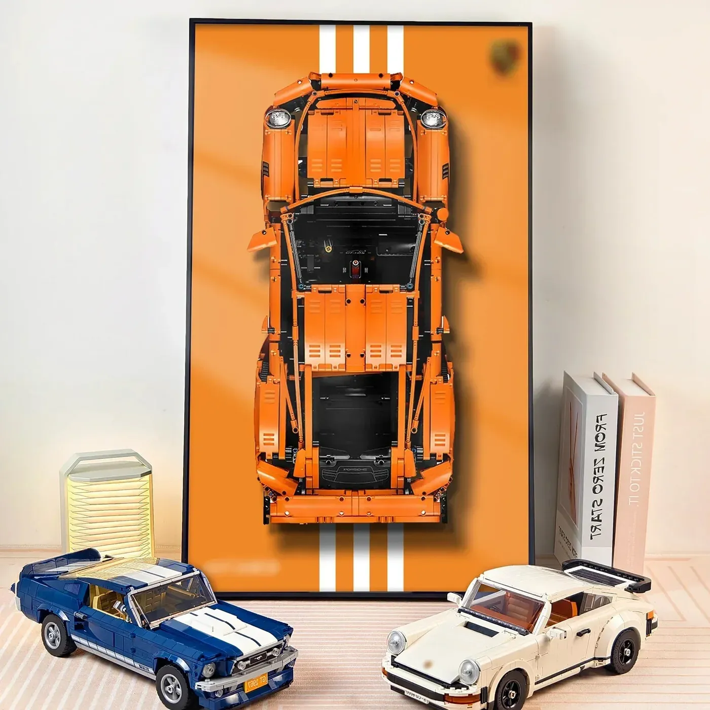[Seria Line] Ramka ekspozycyjna na ścianę do superaut LEGO Technic — 11
