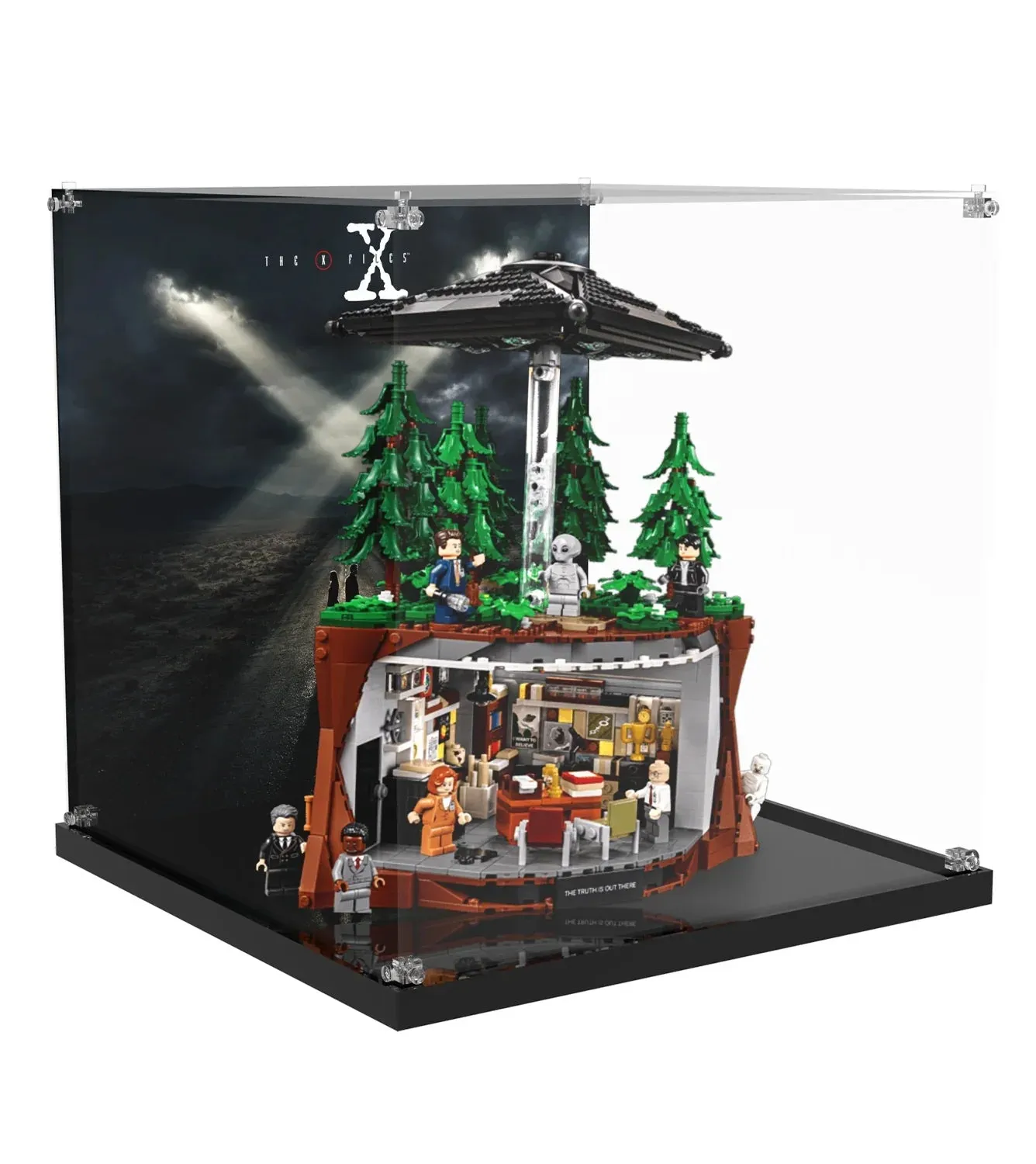 Vitrine für LEGO Ideas The X-Files 21369 — 5