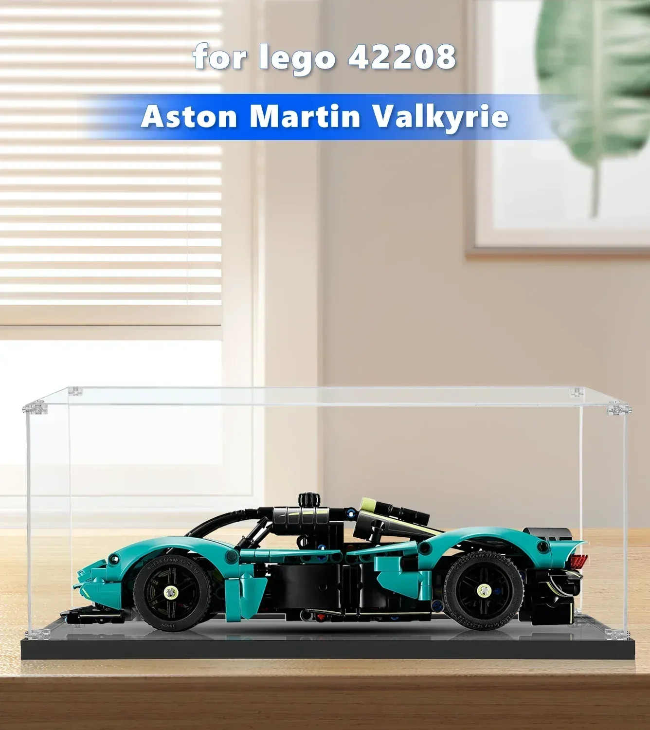 Display Case for LEGO® Technic™ Aston Martin Valkyrie (1:16 Scale) 42208 — 4