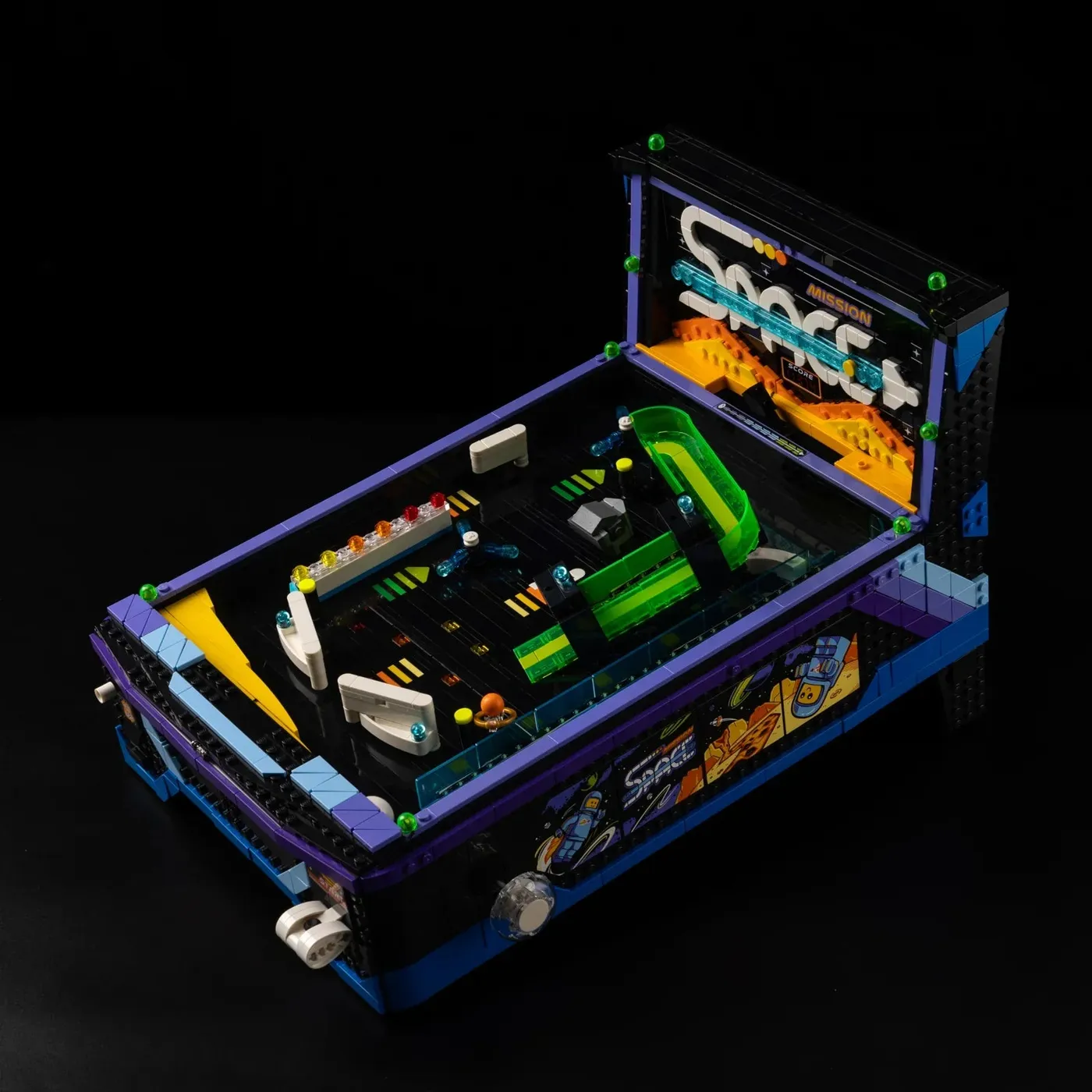Premium-Beleuchtungsset kompatibel mit LEGO® Icons Arcade Pinball Machine 11374 — 17