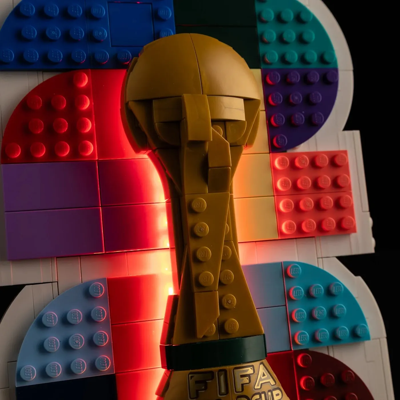 Premium Light Kit Compatible with LEGO® Editions FIFA World Cup 2026™ Official Emblem 43032 — 20