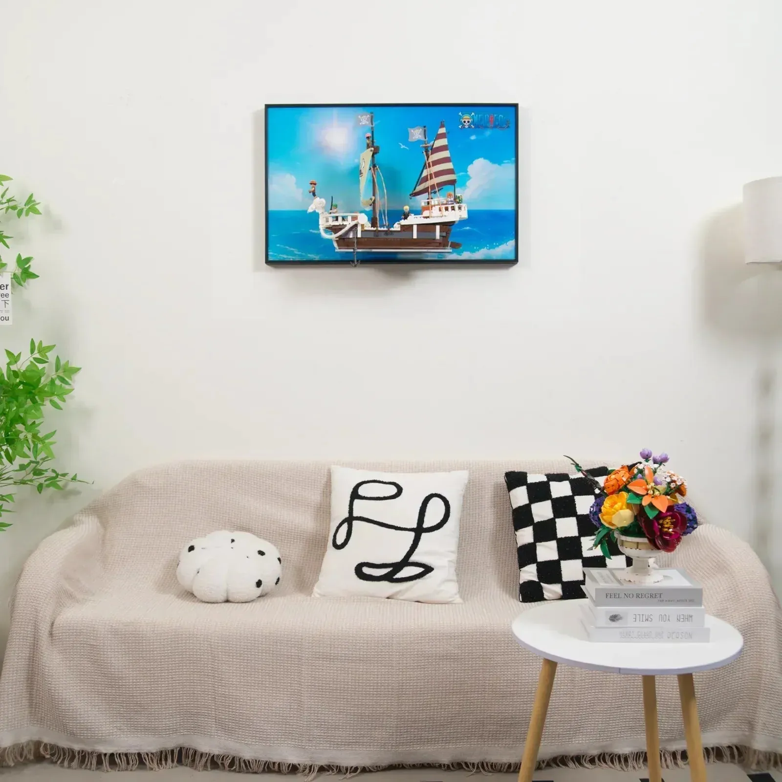 Wall Display Frame for LEGO® One Piece The Going Merry Pirate Ship 75639 - KABO