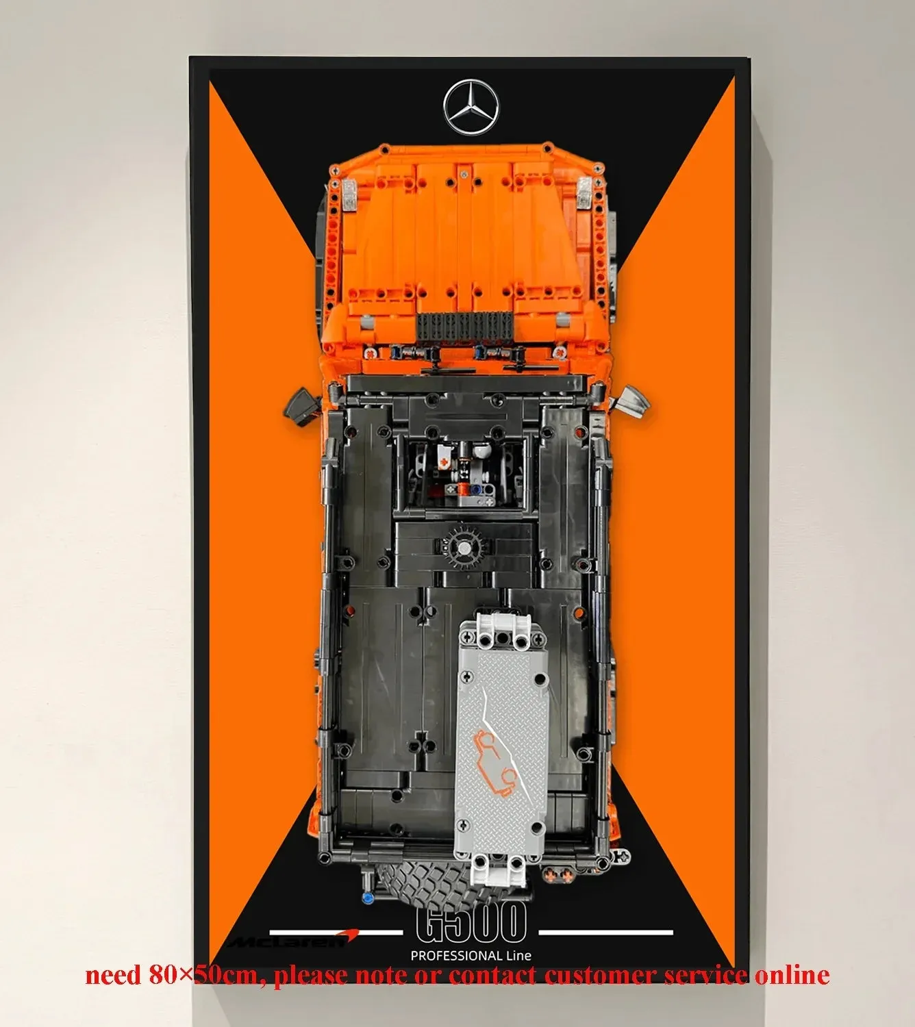 Sieninis eksponavimo rėmas LEGO Technic Mercedes-Benz G500 PROFESSIONAL Line 42177 — 5