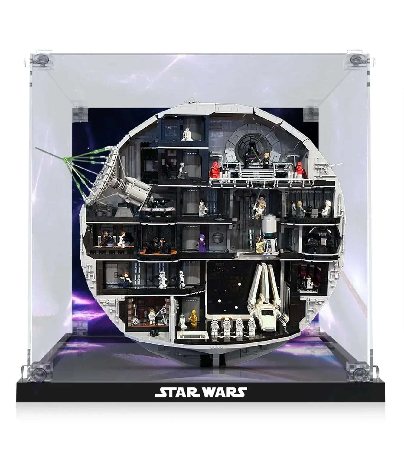 Premium-Acrylvitrine für LEGO® Star Wars™ Death Star™ 75419 — 4
