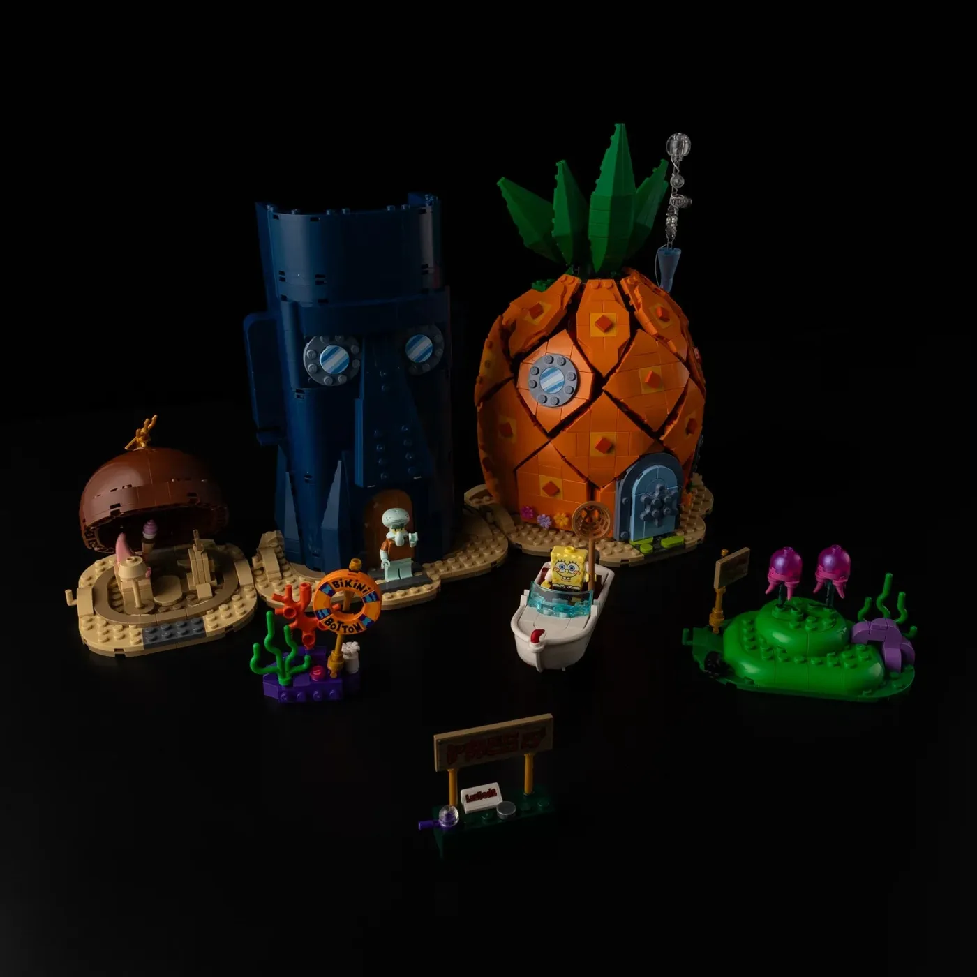 Premium apšvietimo rinkinys, suderinamas su LEGO® Icons SpongeBob SquarePants: Bikini Bottom 11386 — 4