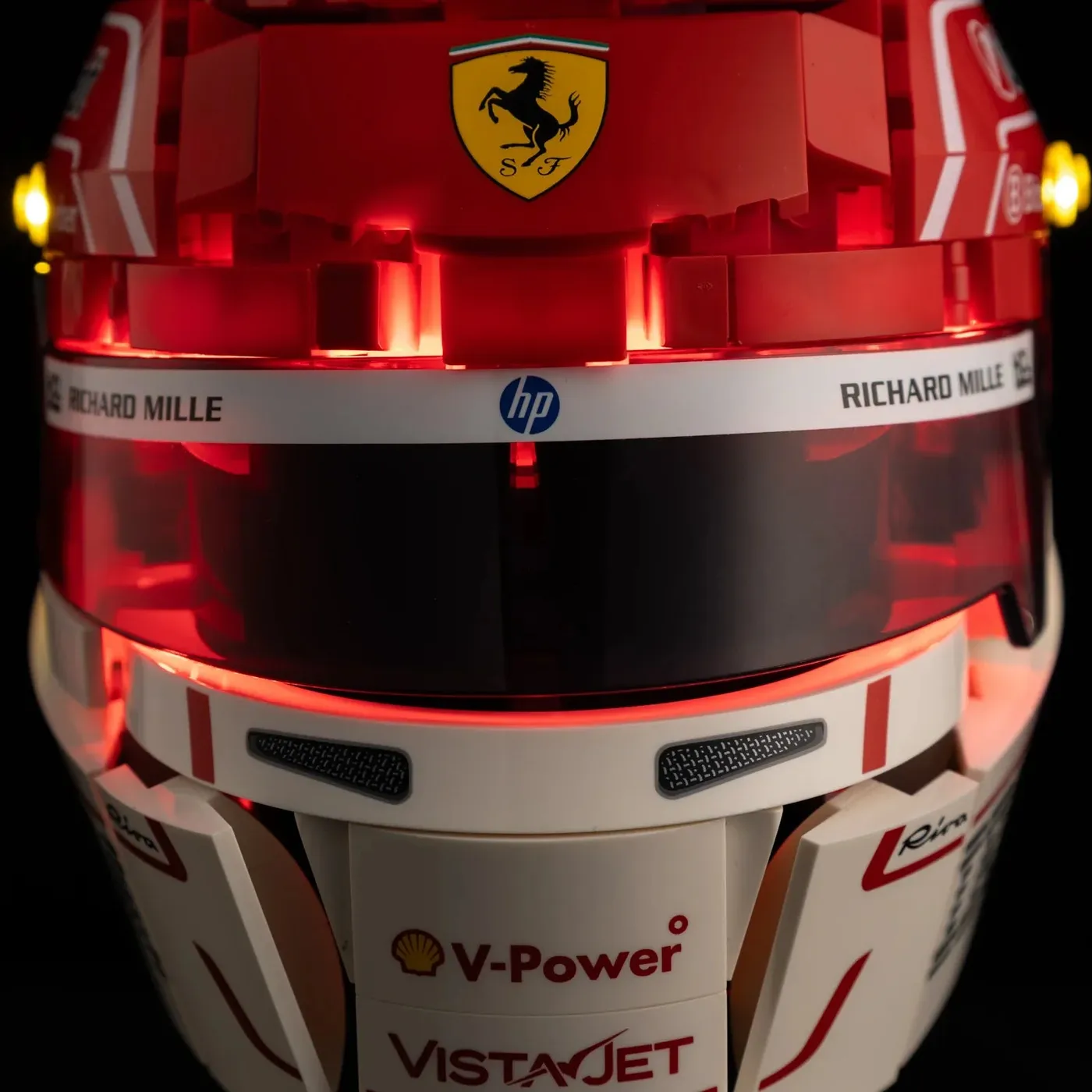 Zestaw oświetlenia Premium kompatybilny z LEGO® Editions Scuderia Ferrari HP Charles Leclerc Helmet 43014 — 23