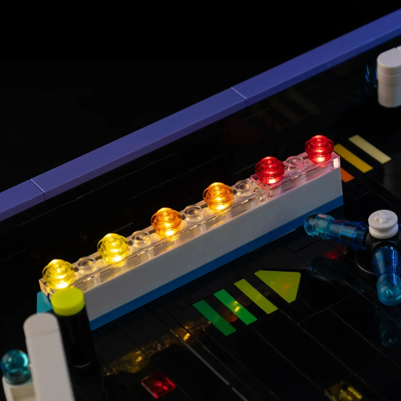Premium-Beleuchtungsset kompatibel mit LEGO® Icons Arcade Pinball Machine 11374 — 22