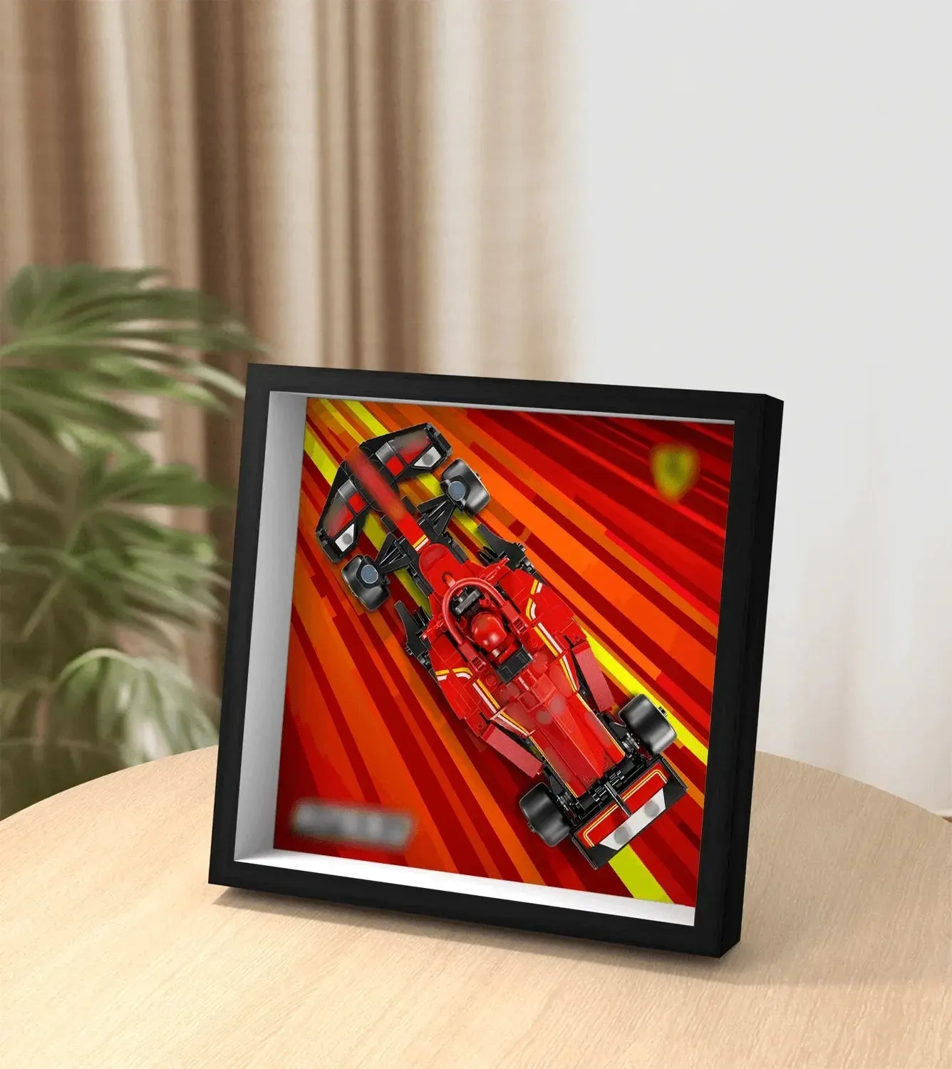 Displayram för bilmodellen LEGO Speed Champions Ferrari SF-24 77242