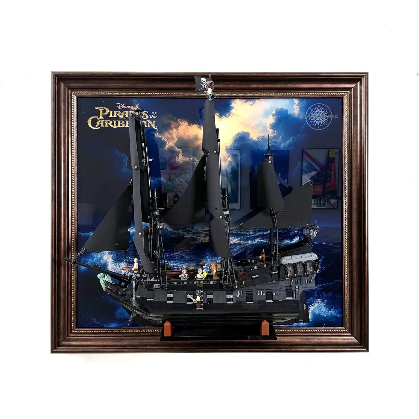 Displayram för LEGO® Icons The Black Pearl Collector’s 10365