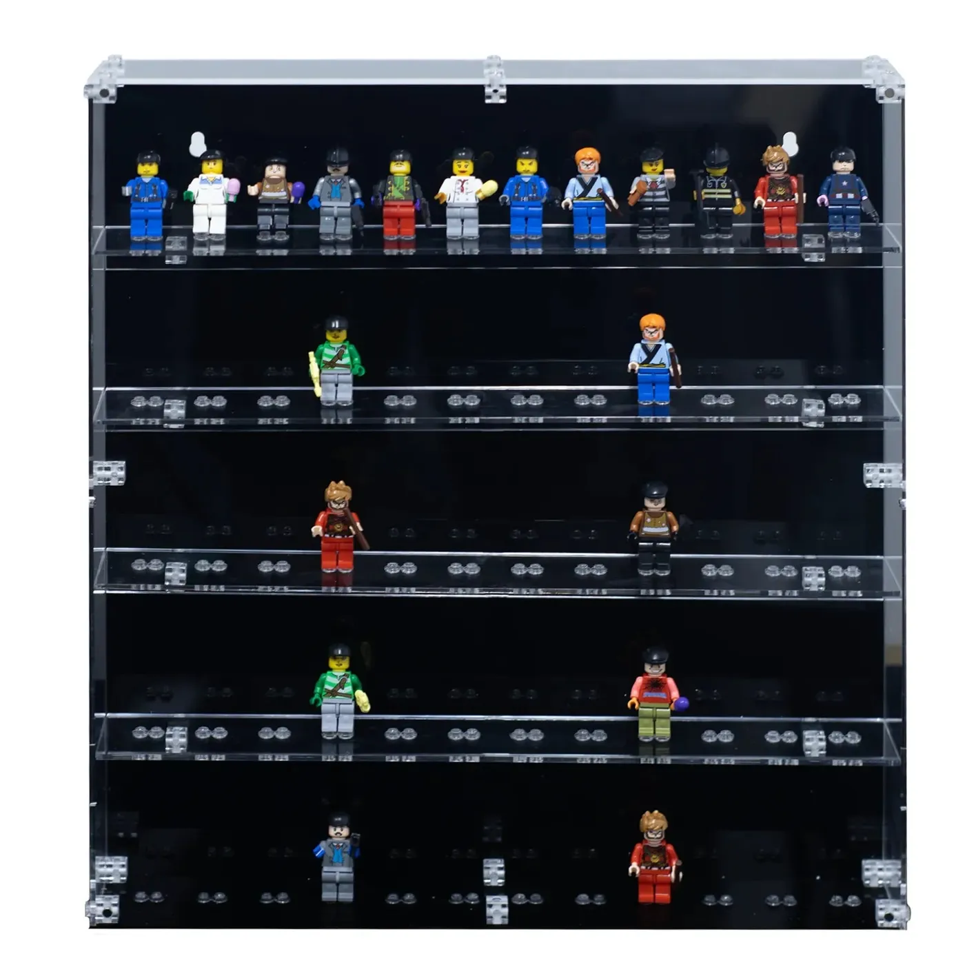 Eksponavimo dėžė minifigūrėlėms – telpa iki 60 figūrėlių — 4