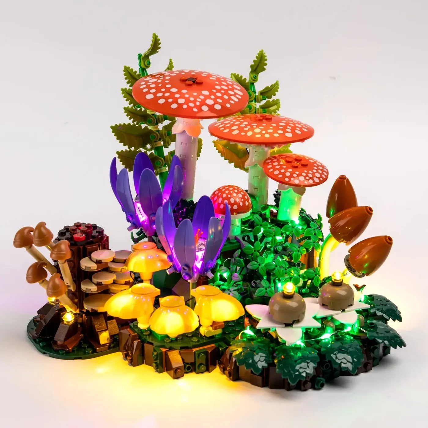 Premium Light Kit Compatible with LEGO Botanicals Woodland Mushrooms 11505 — 14