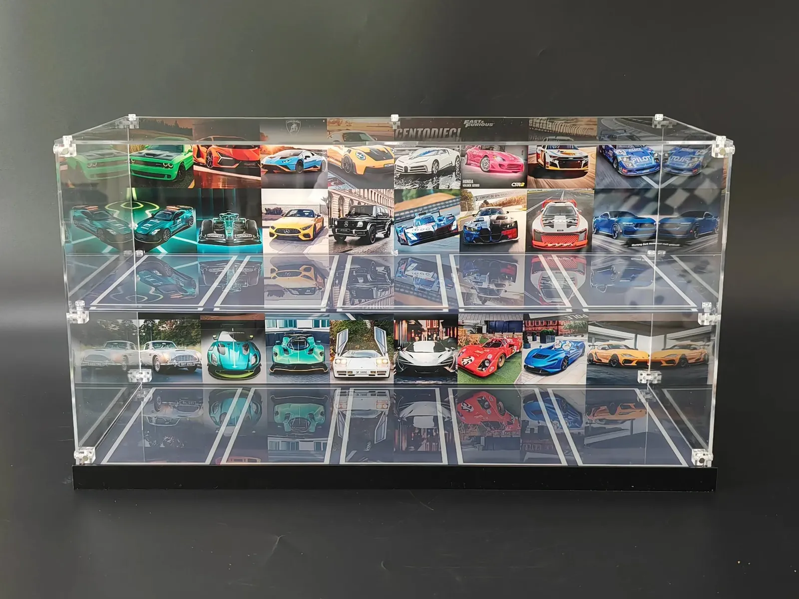 Display Case for LEGO Speed Champion All Car Series (1:32 scale) - KABO
